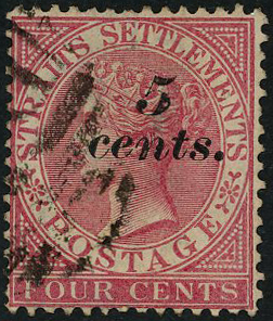 Malaya Straits SG 47 used