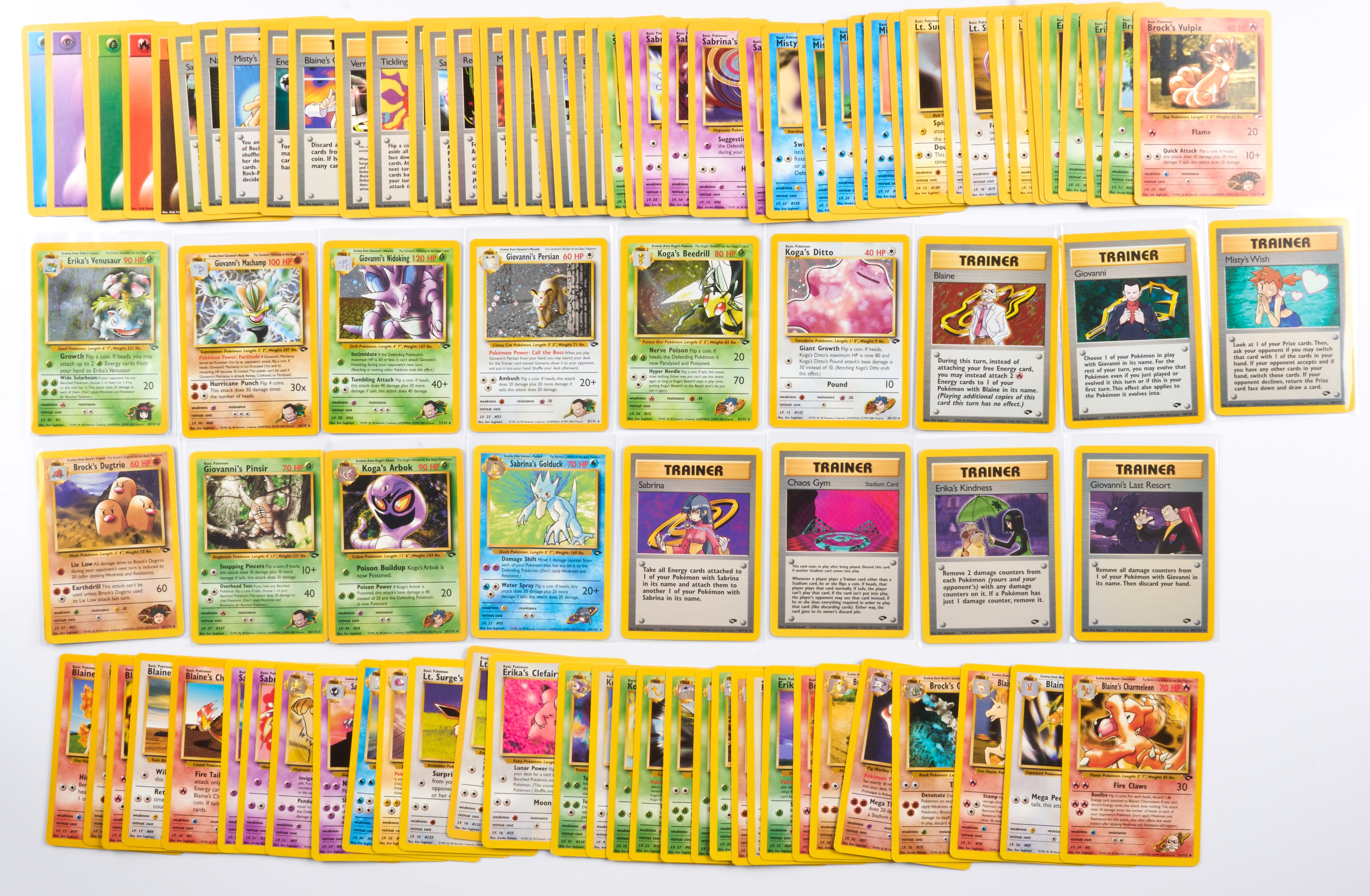 Gym Heroes // Gym Challenge Partially Complete Sets