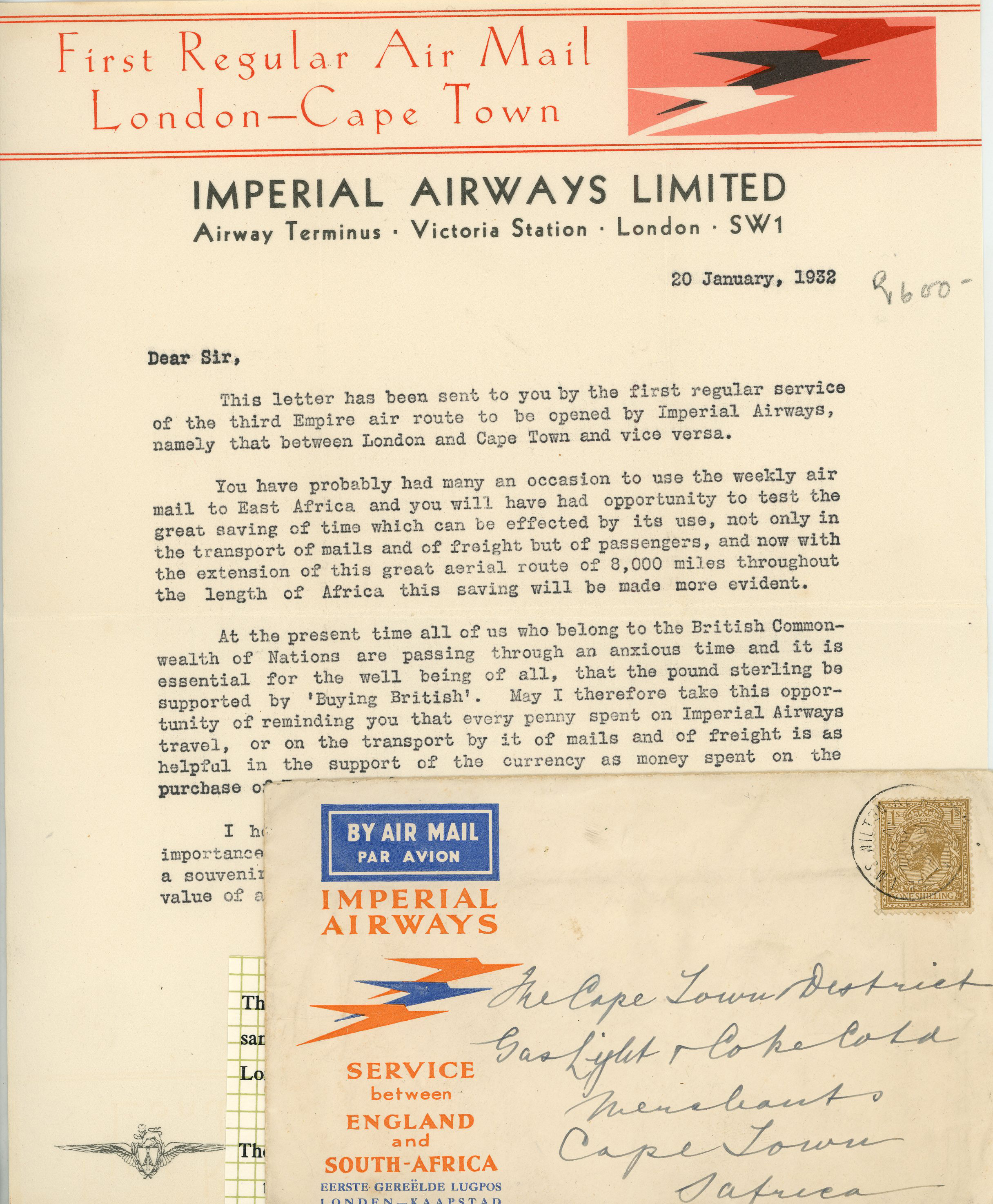 POSTAL HISTORY: Flight cover collection