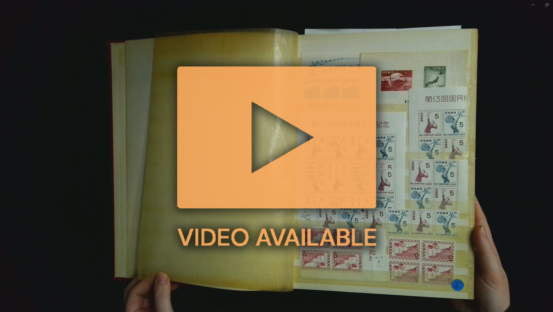 Japan 1890-1970s large duplicated accumulation in two stockbooks