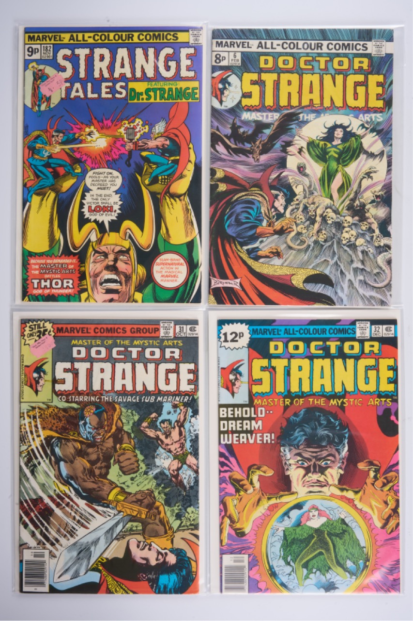 Doctor Strange Volume 2 and Strange Tales Volume 1 (Marvel Comics, 1974-1994) Bundle of 9