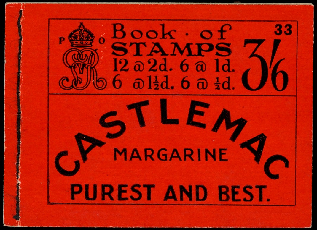 1921 (Jan.) 3s.6d (Edition 33), orange-red cover