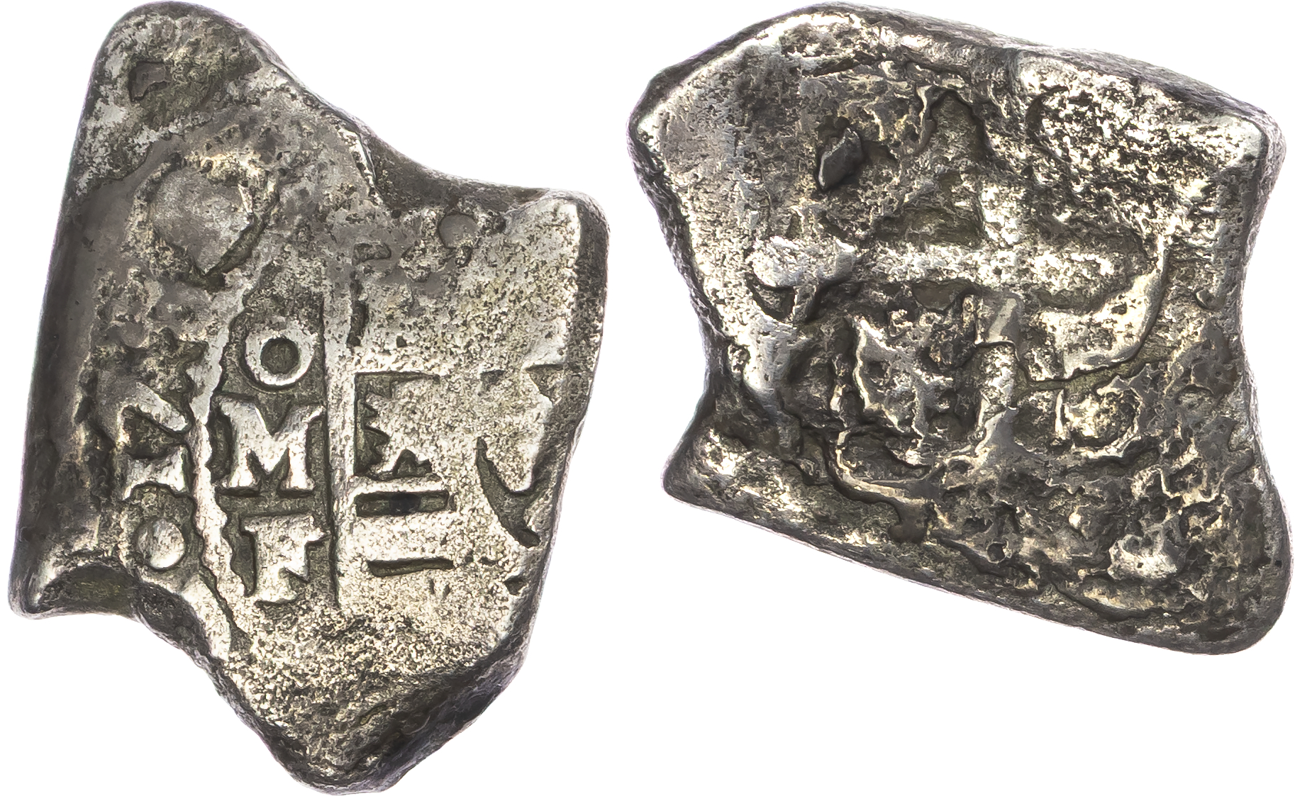 Mexico, Philip V (1700-1746), silver Cob of 4 Reales - Vliegenthart shipwreck