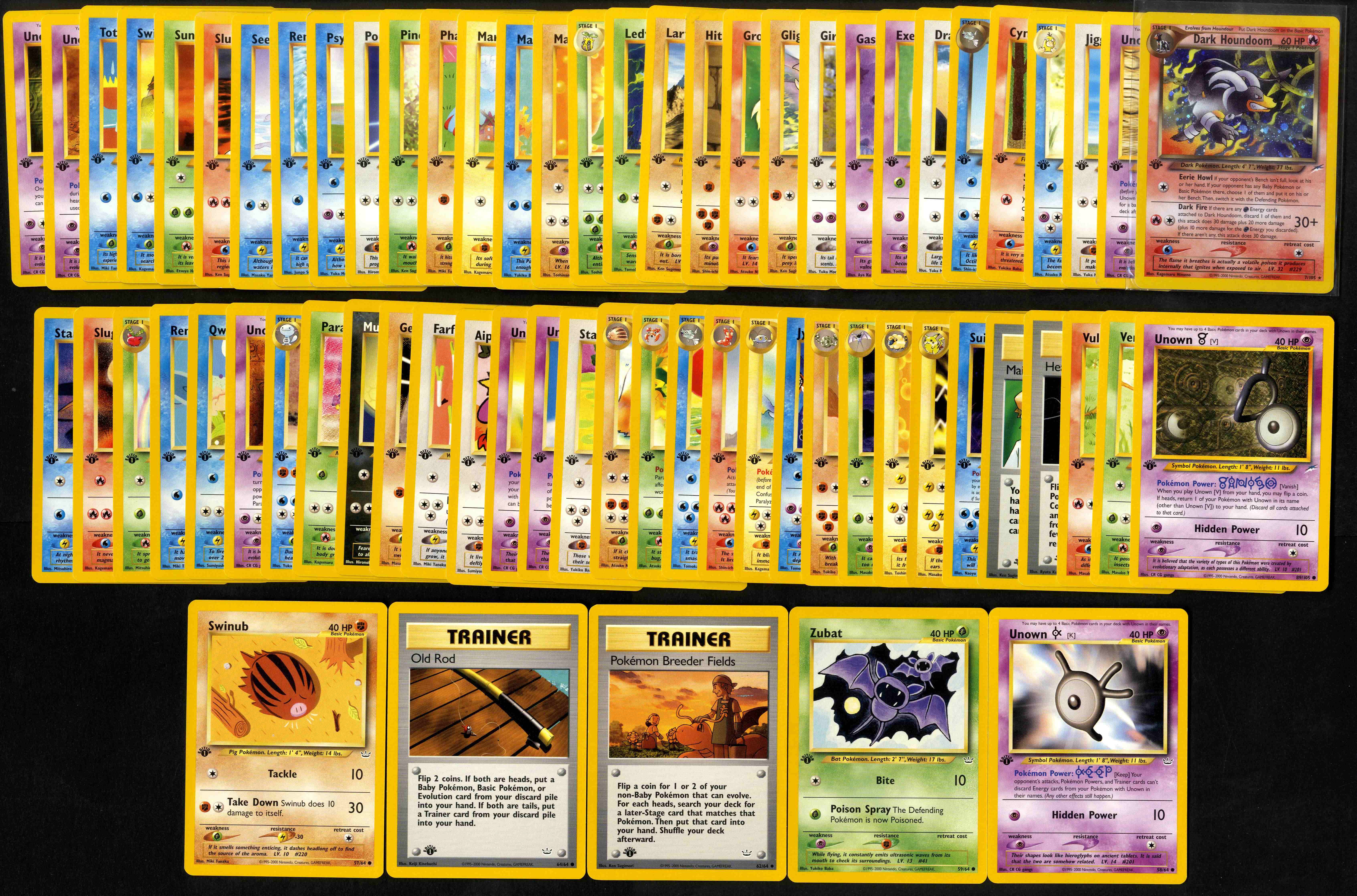 Neo Revelation & Neo Destiny 1st Edition Collection