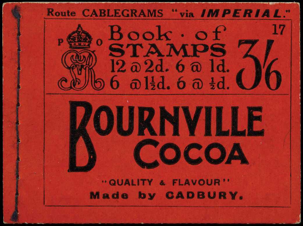 1921 (July) 3s.6d. booklet (Edition No. 17)...