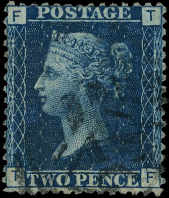 Great Britain 1867 Copestake, Hughes, Crampton & Co London unofficial underprint type 19