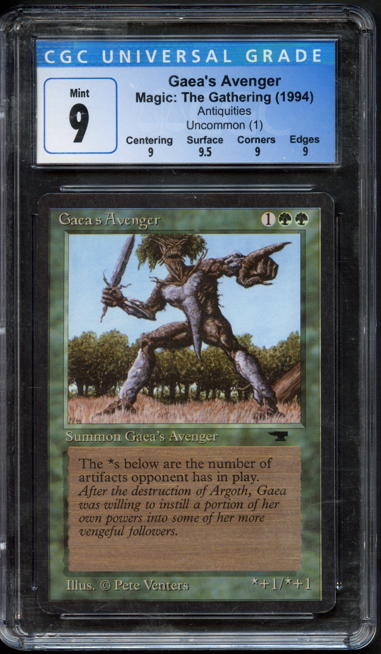 CGC 9 Gaea’s Avenger (Antiquities)