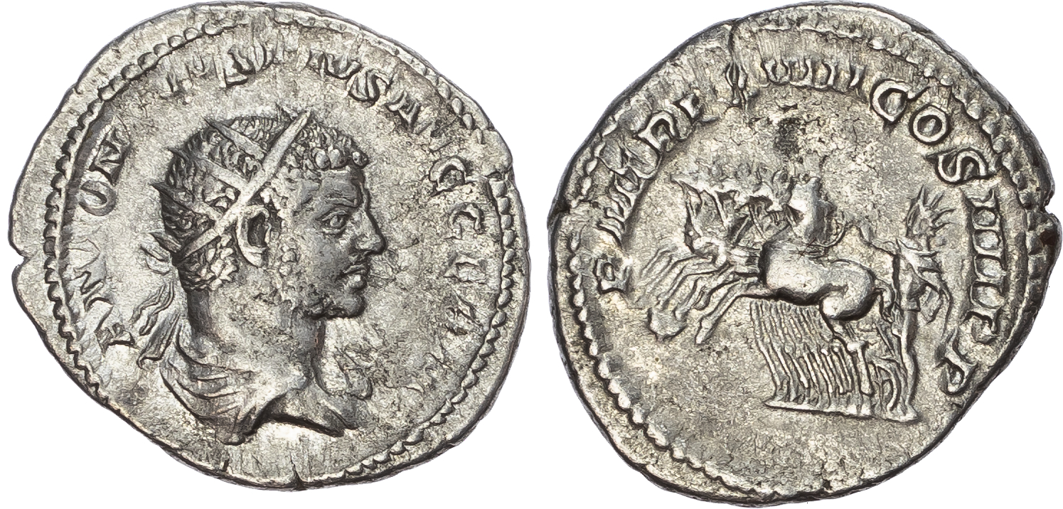 Caracalla (AD 198-217) AR Antoninianus, Rome, AD 216, 4.94g.