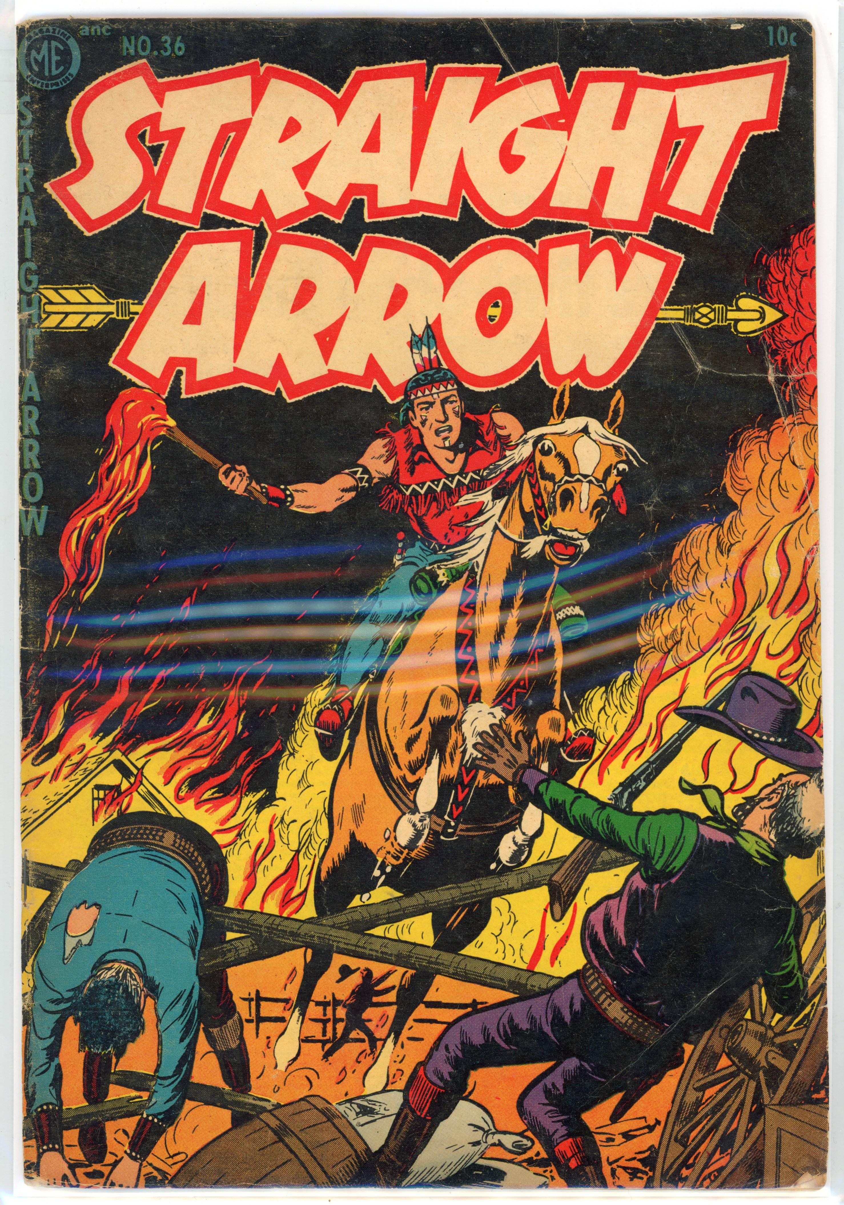 Straight Arrow #36 (Magazine Enterprises, 1954)