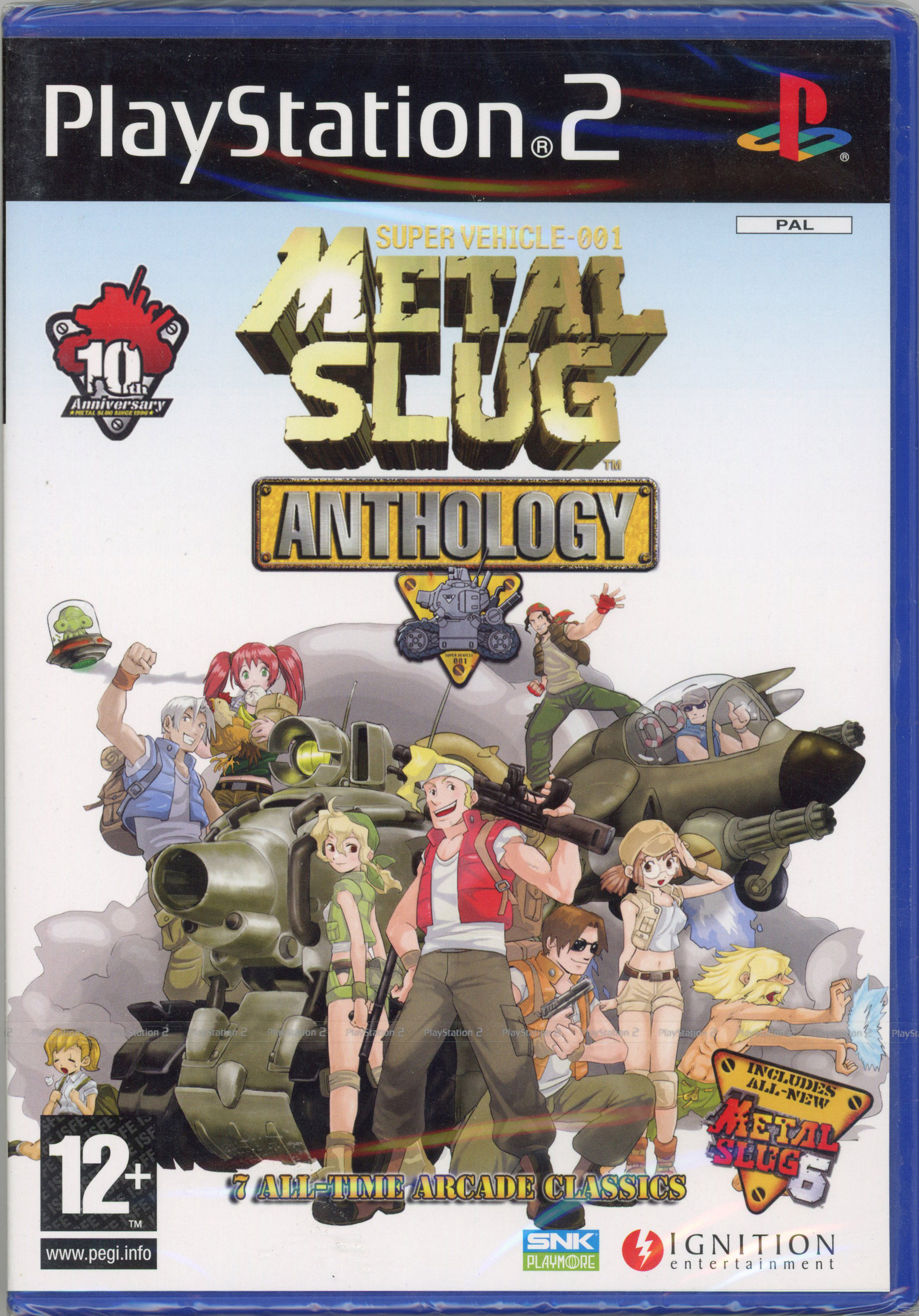 Sony  - Metal Slug Anthology PAL - Playstation 2 - Sealed 