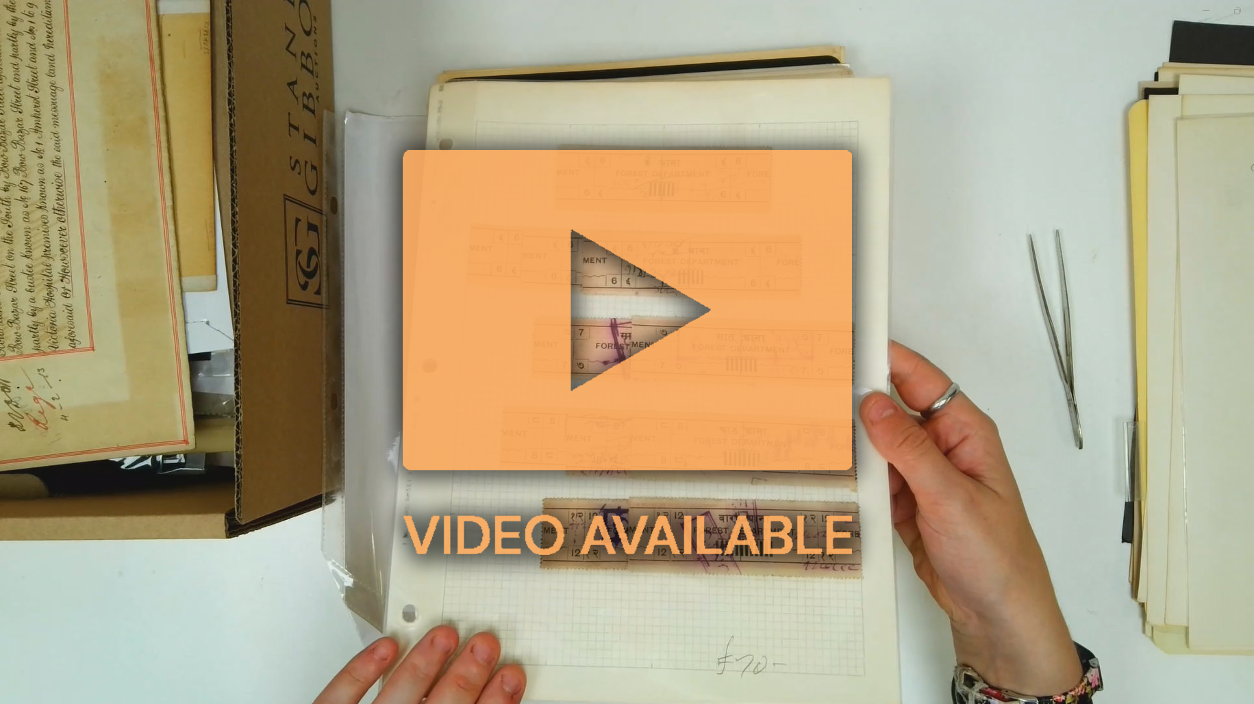 India & Burma REVENUE collection in box including Burma