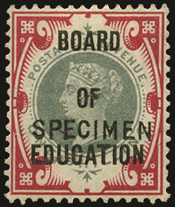 SGO82s 1902 1s Board of Education SPECIMEN t15