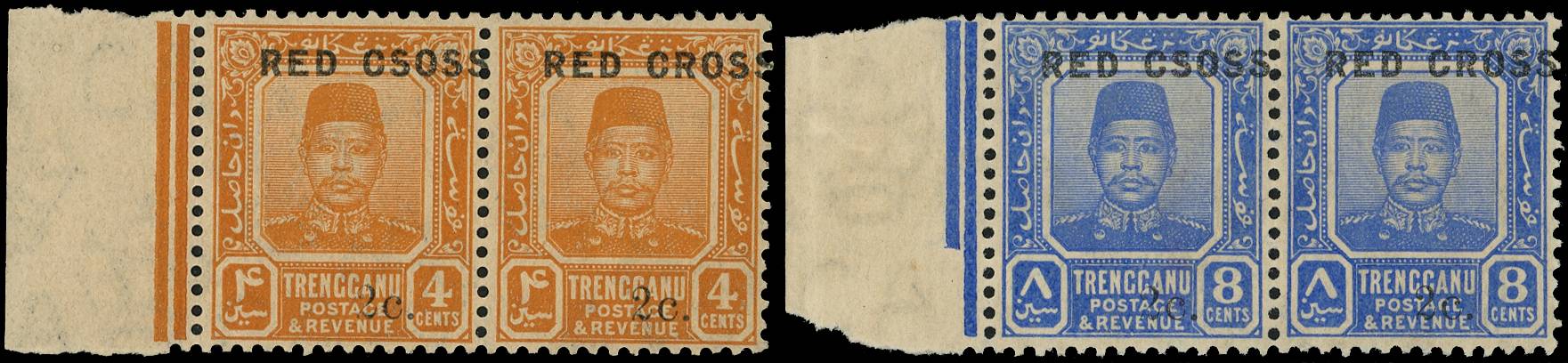 Trengganu SG 20c, 22c...