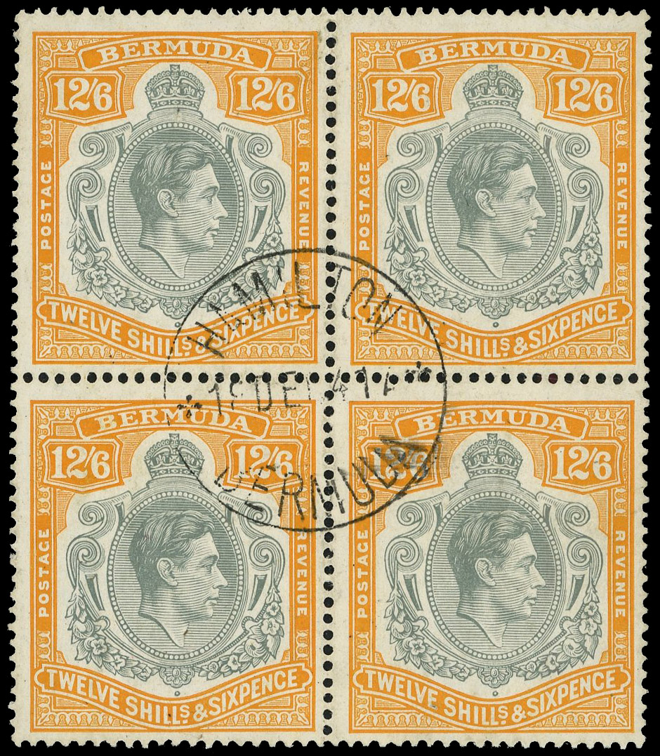 Bermuda SG 120b block used