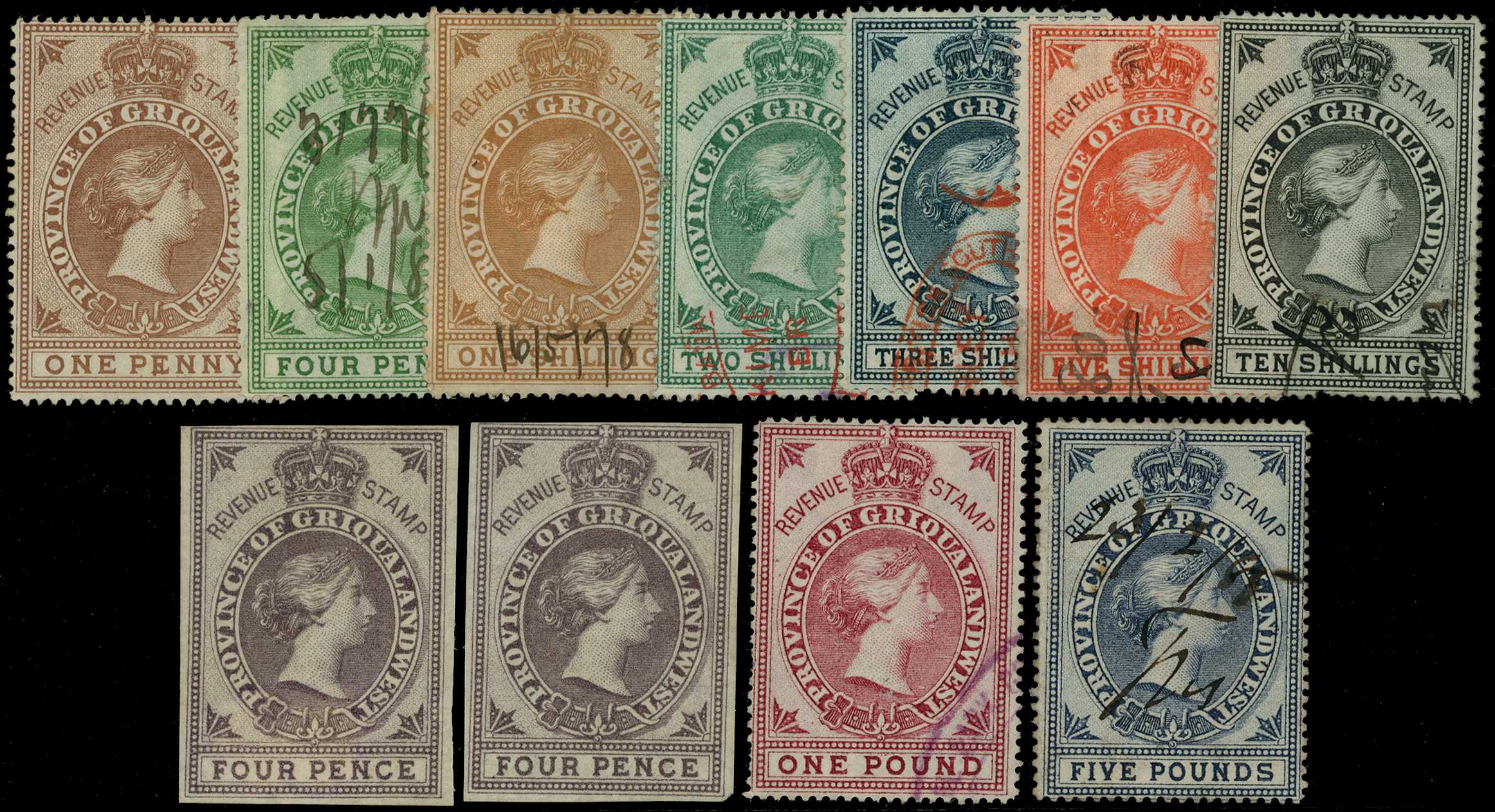 1879 Bradbury Wilkinson 'Bourne Head' issue 1d...