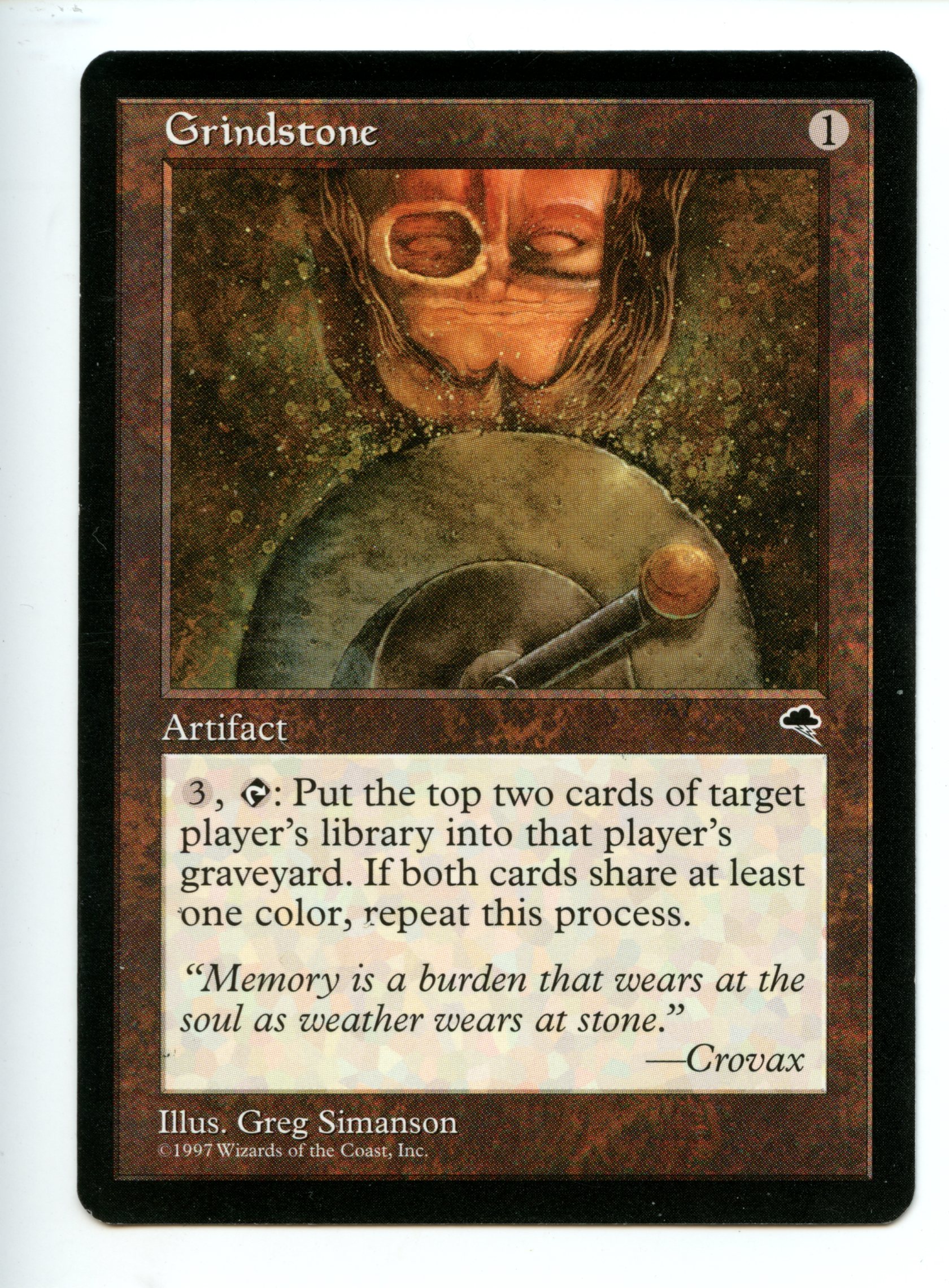 Magic The Gathering - Grindstone - Tempest -Lightly Played Condition