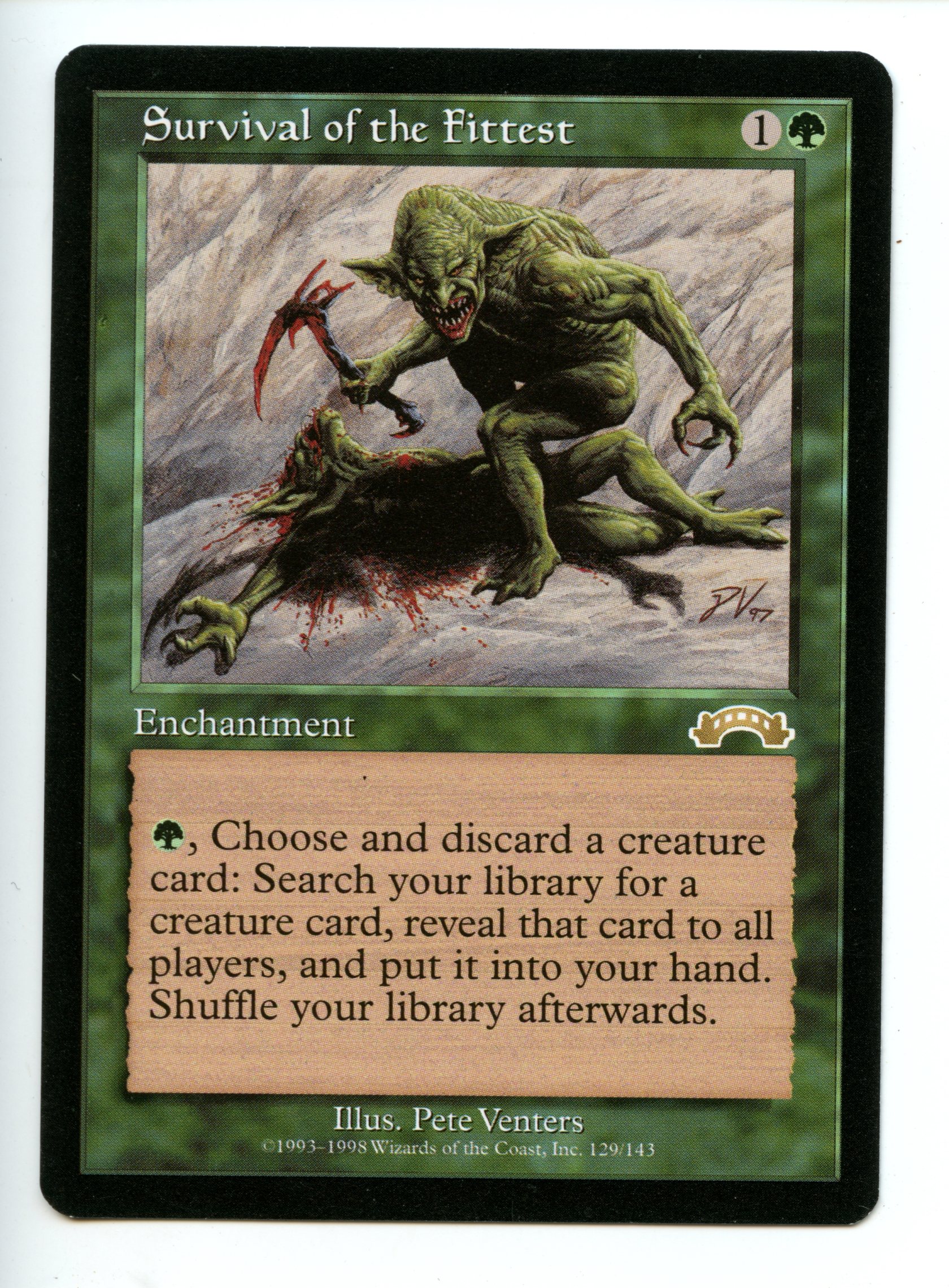 Magic the Gathering - Survival of the Fittest  - Exodus  - Near Mint