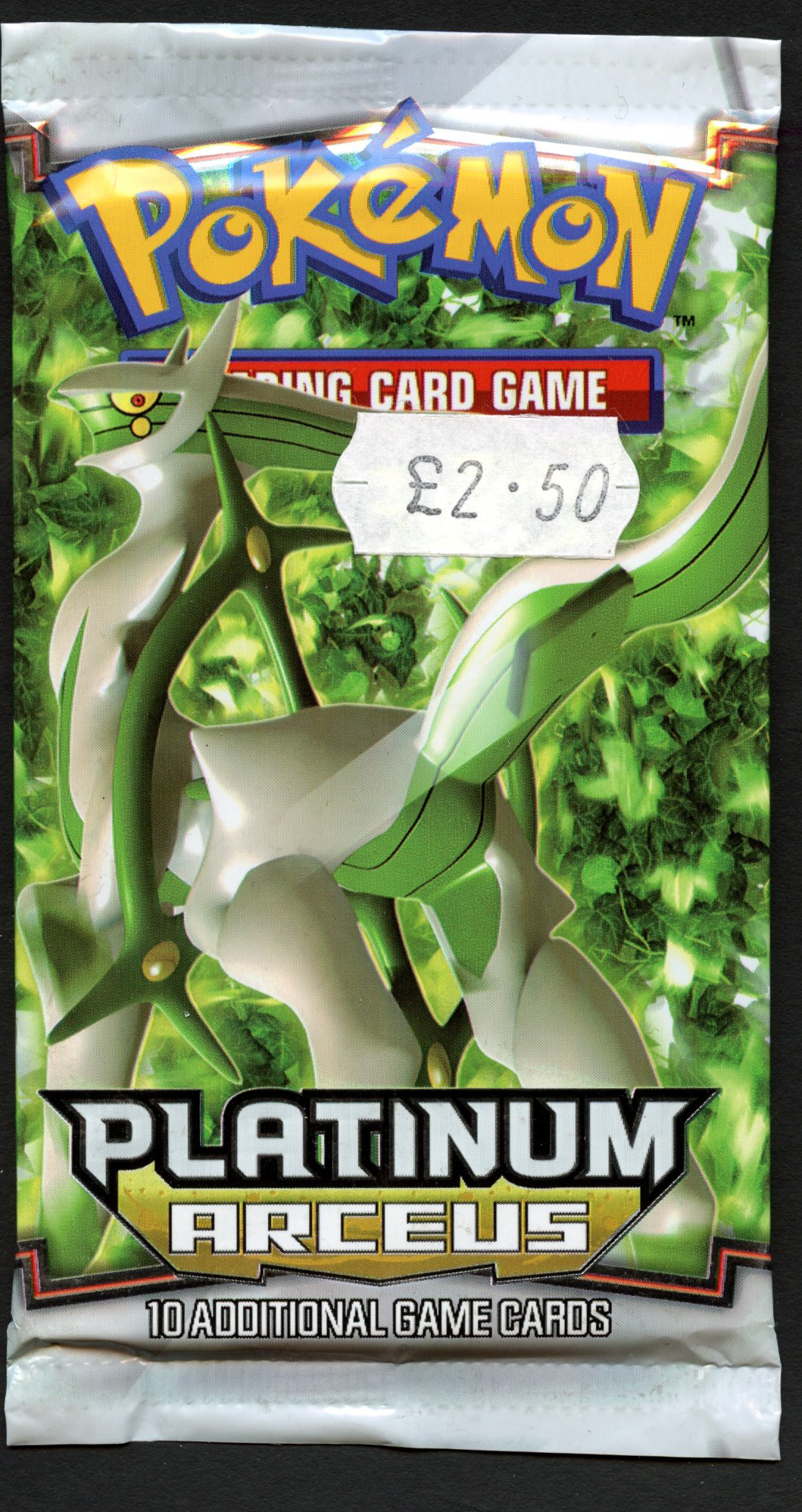 Pokémon Platinum Arceus Sealed Booster Pack - Grass-type Arceus