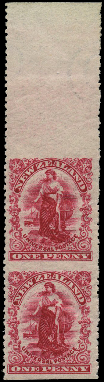 1906 1d rose-carmine from new Royle plates...