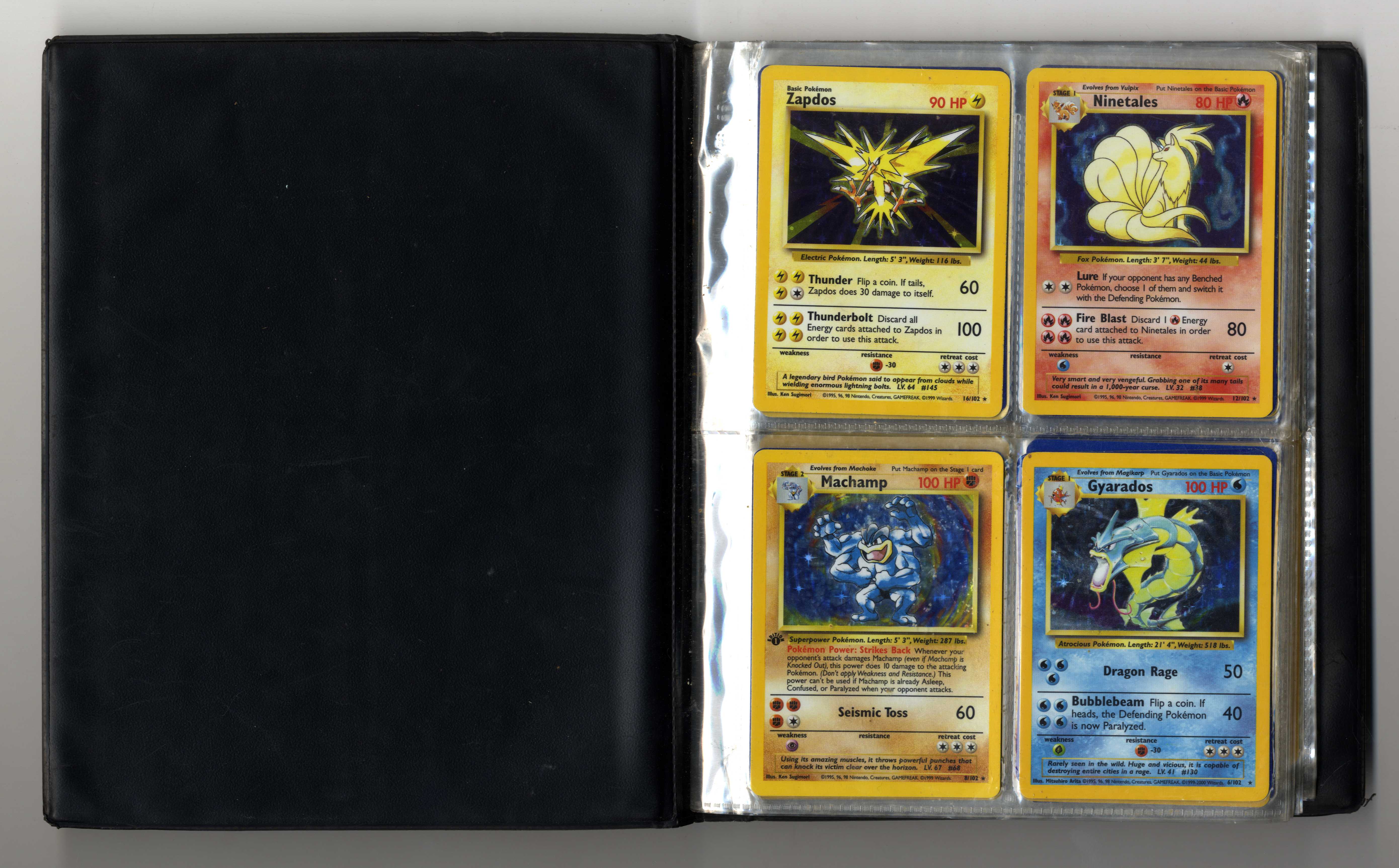 Base Set Partially Complete Set + Original Binder