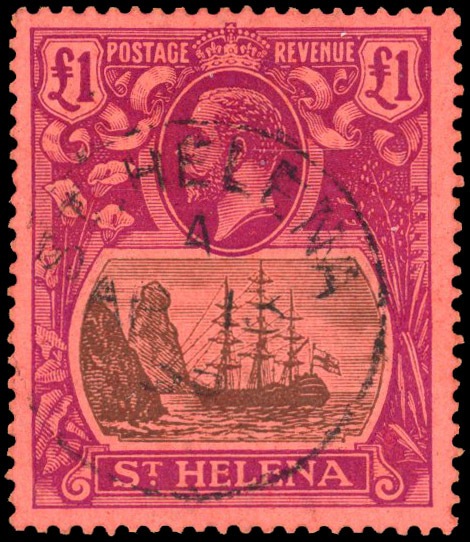 St Helena SG 96 used