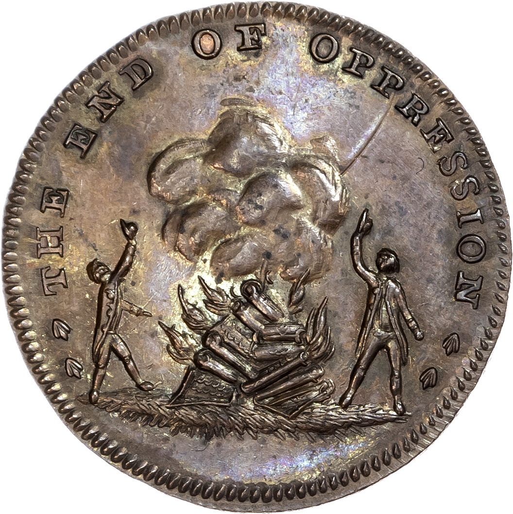 London - Holborn, Thomas Spence Halfpenny 1790