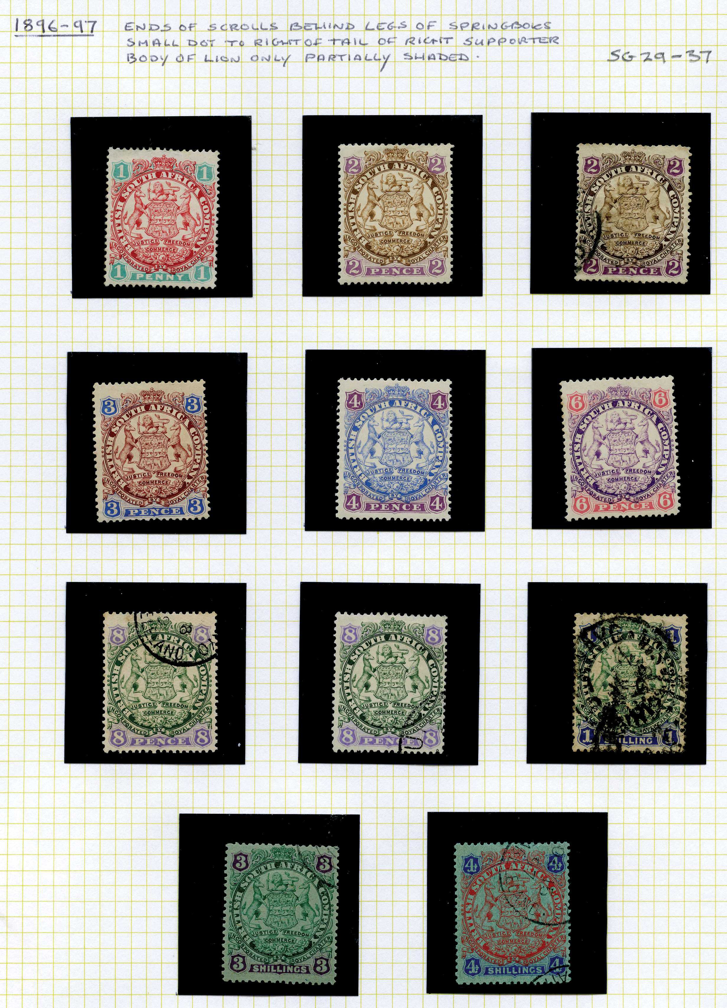 1896-98 mixed mint and used collection on...