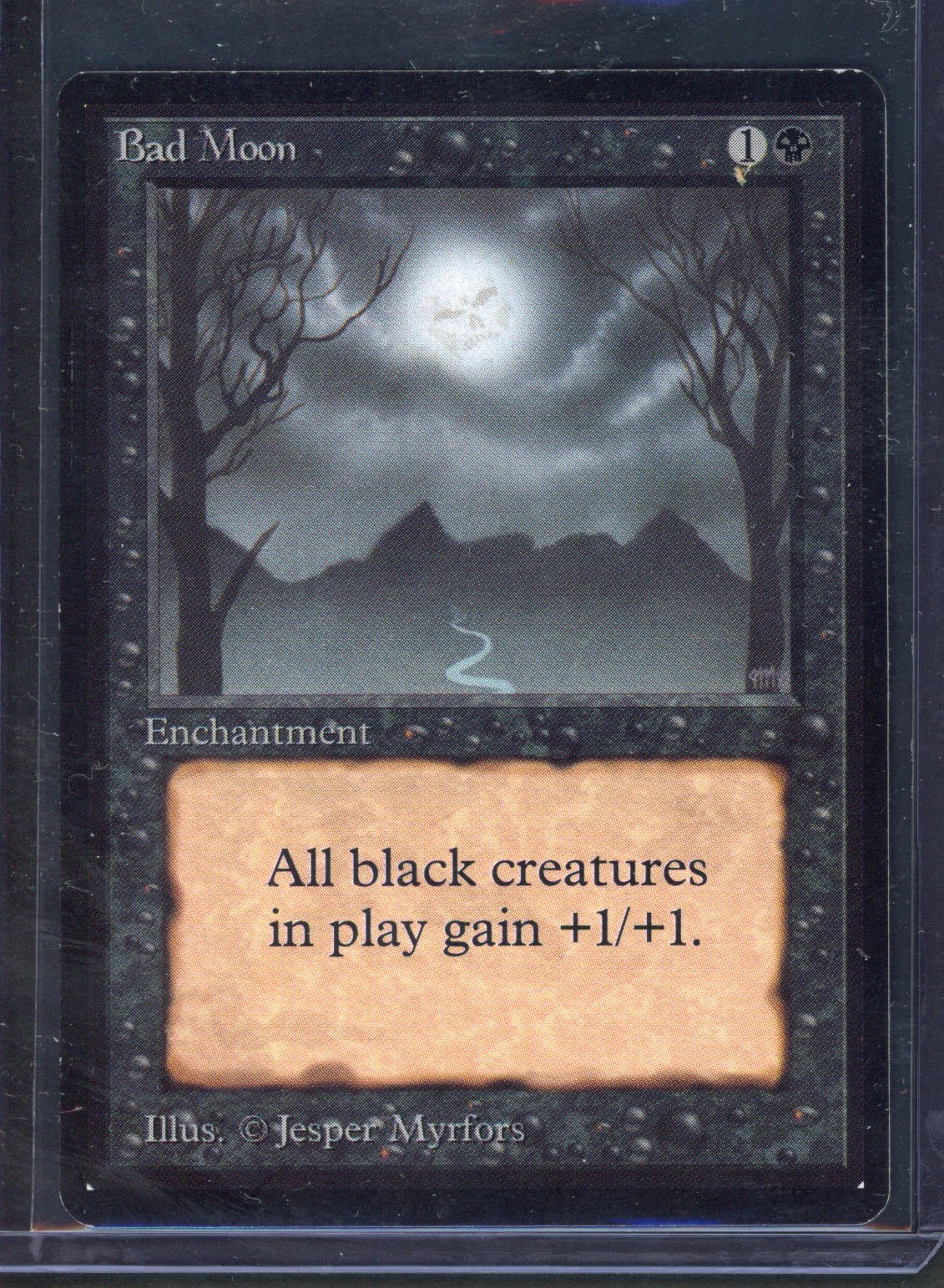 Magic The Gathering - Bad Moon - BETA - Heavy Play