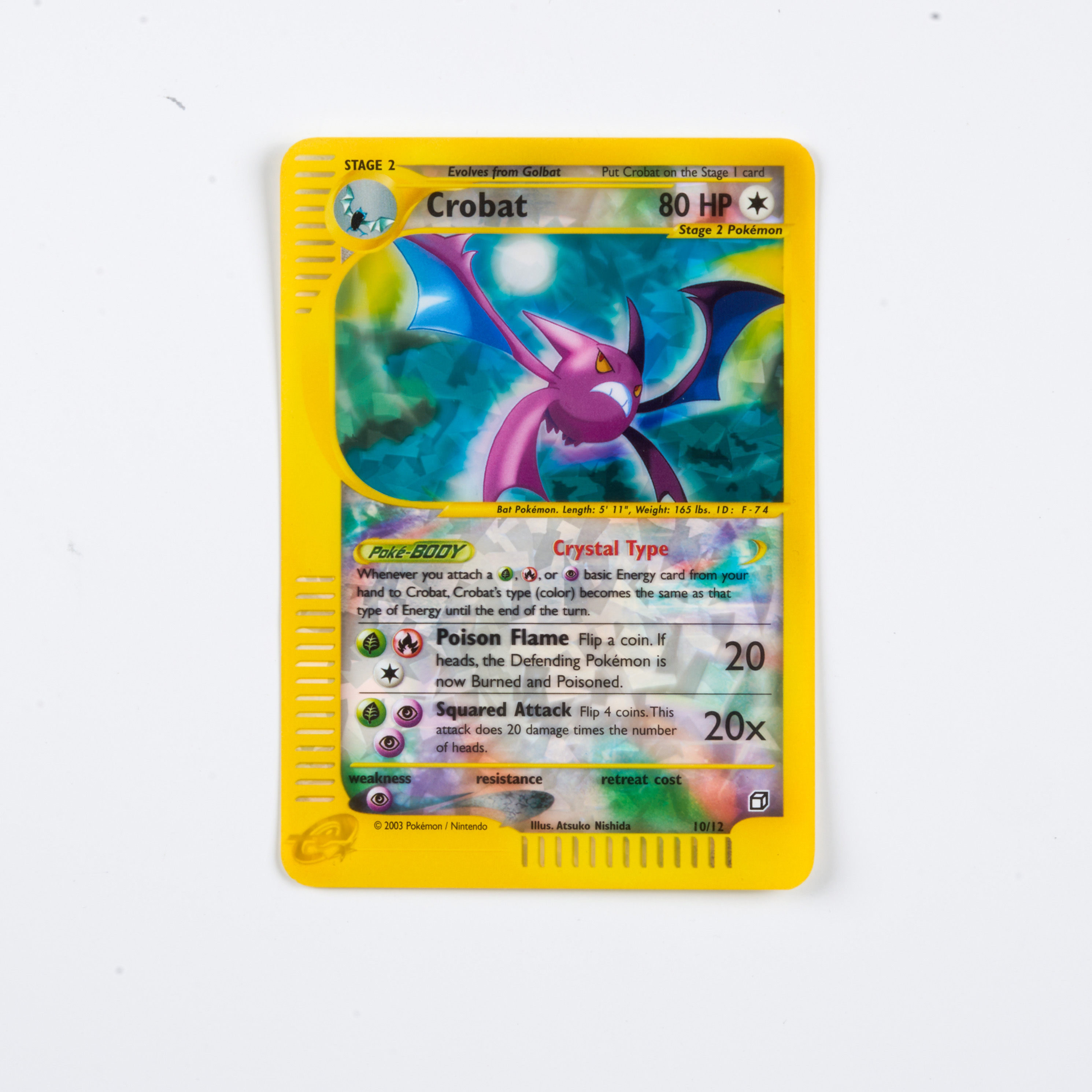 'Crystal' Crobat 10/12 Oversized Box-Topper - NM