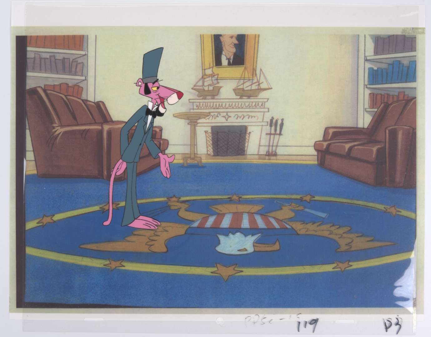 The Pink Panther Show Original Hand Painted Production Cel (MGM, 1993-1995)