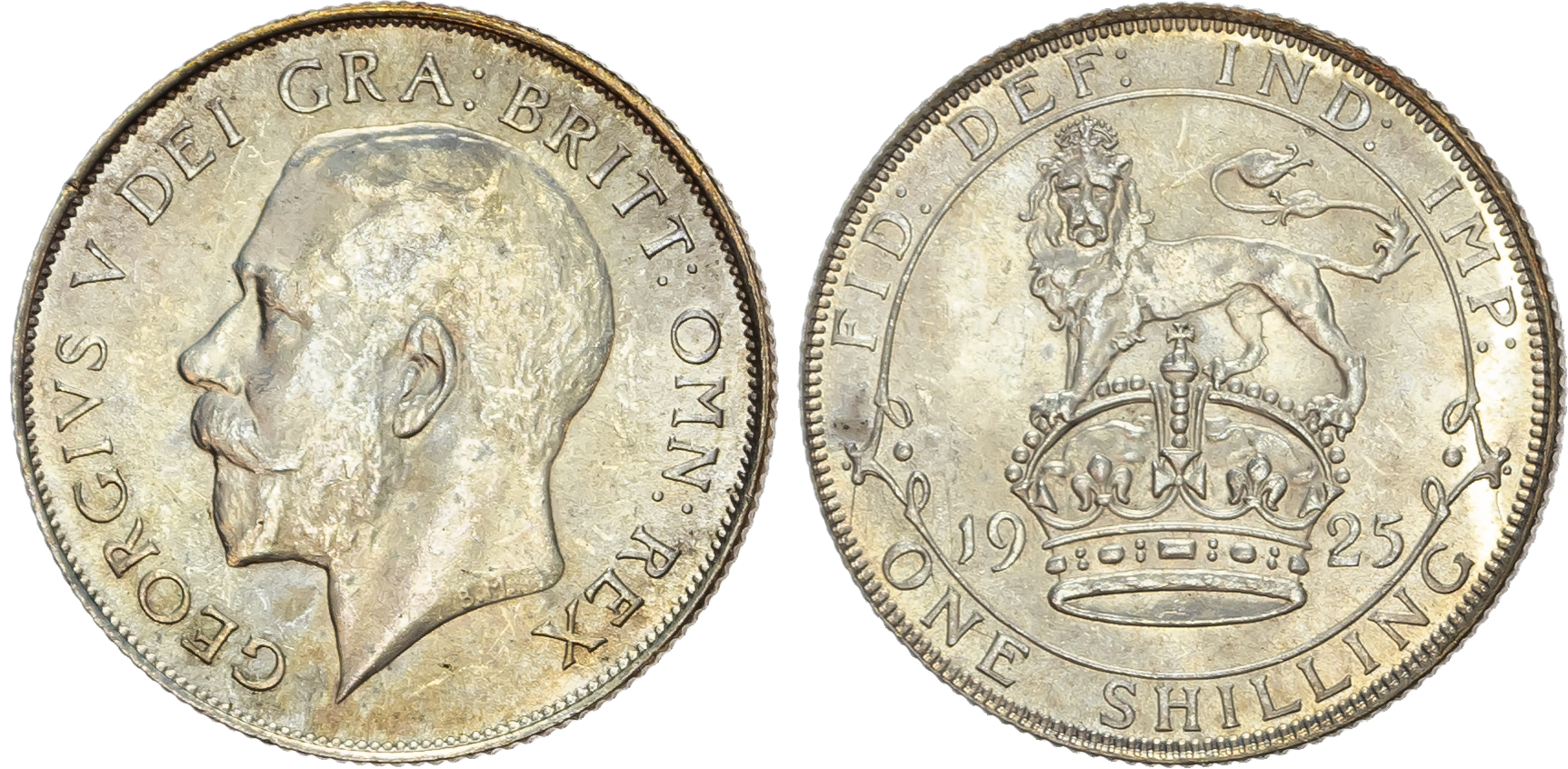 George V (1910-1936) Shilling, 1925, second coinage.