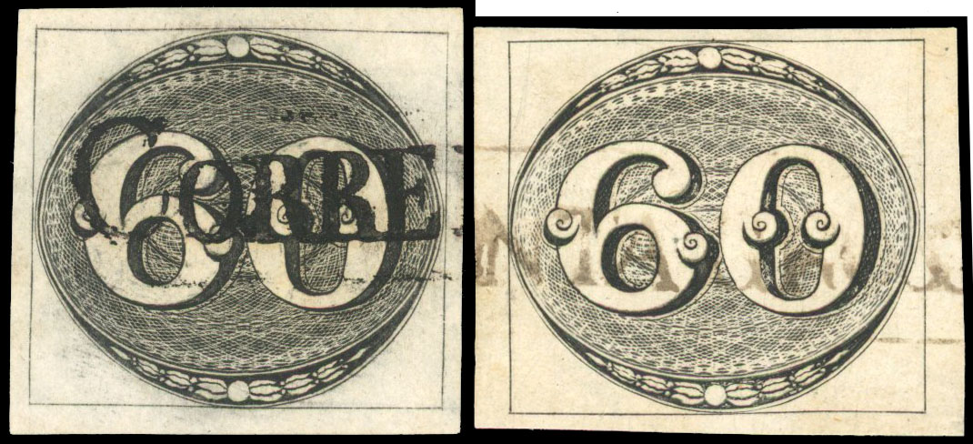 Brazil SG 2 & SG 5 fine used 'Bulls Eyes' 