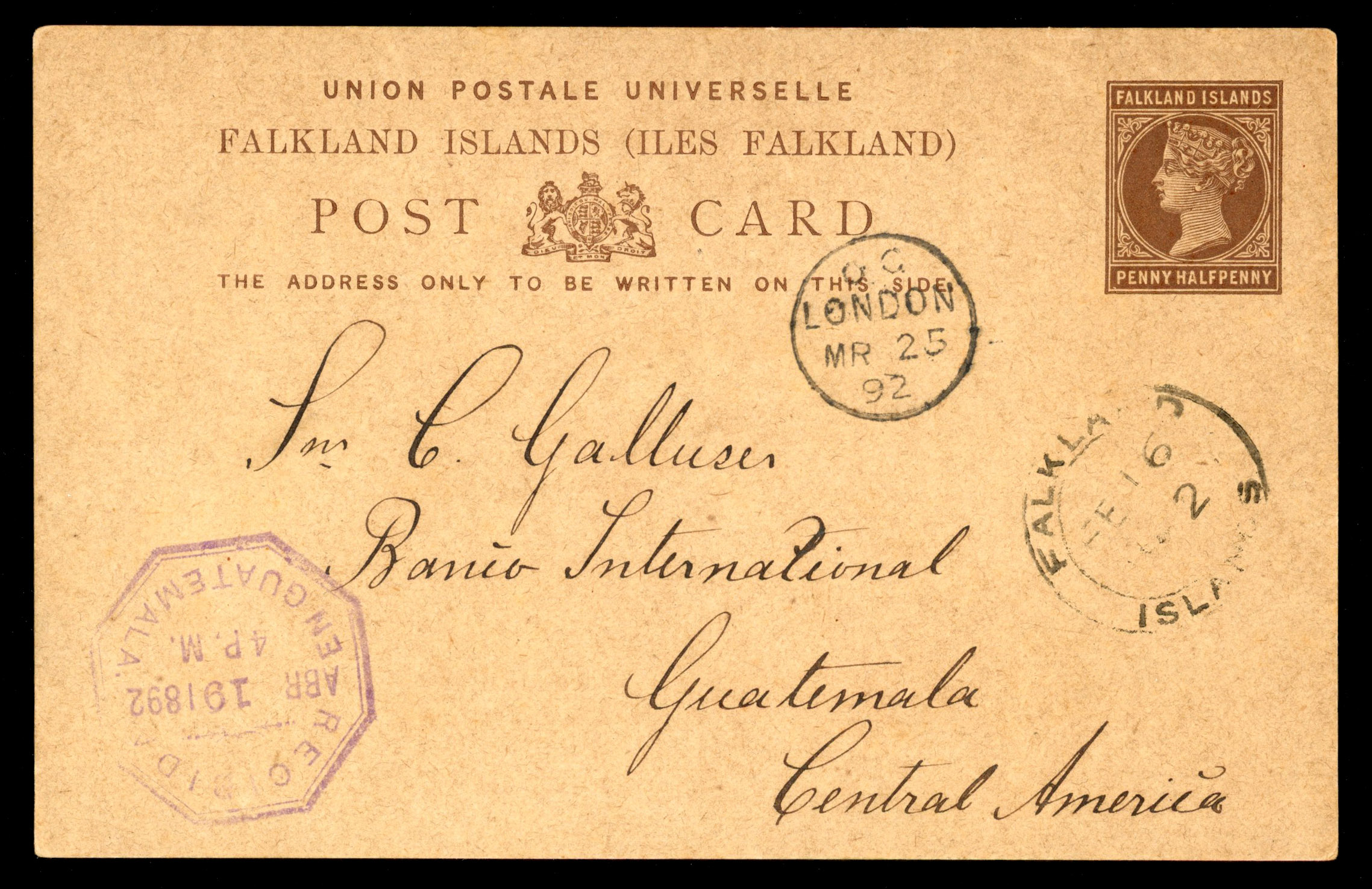 QV postal stationery group