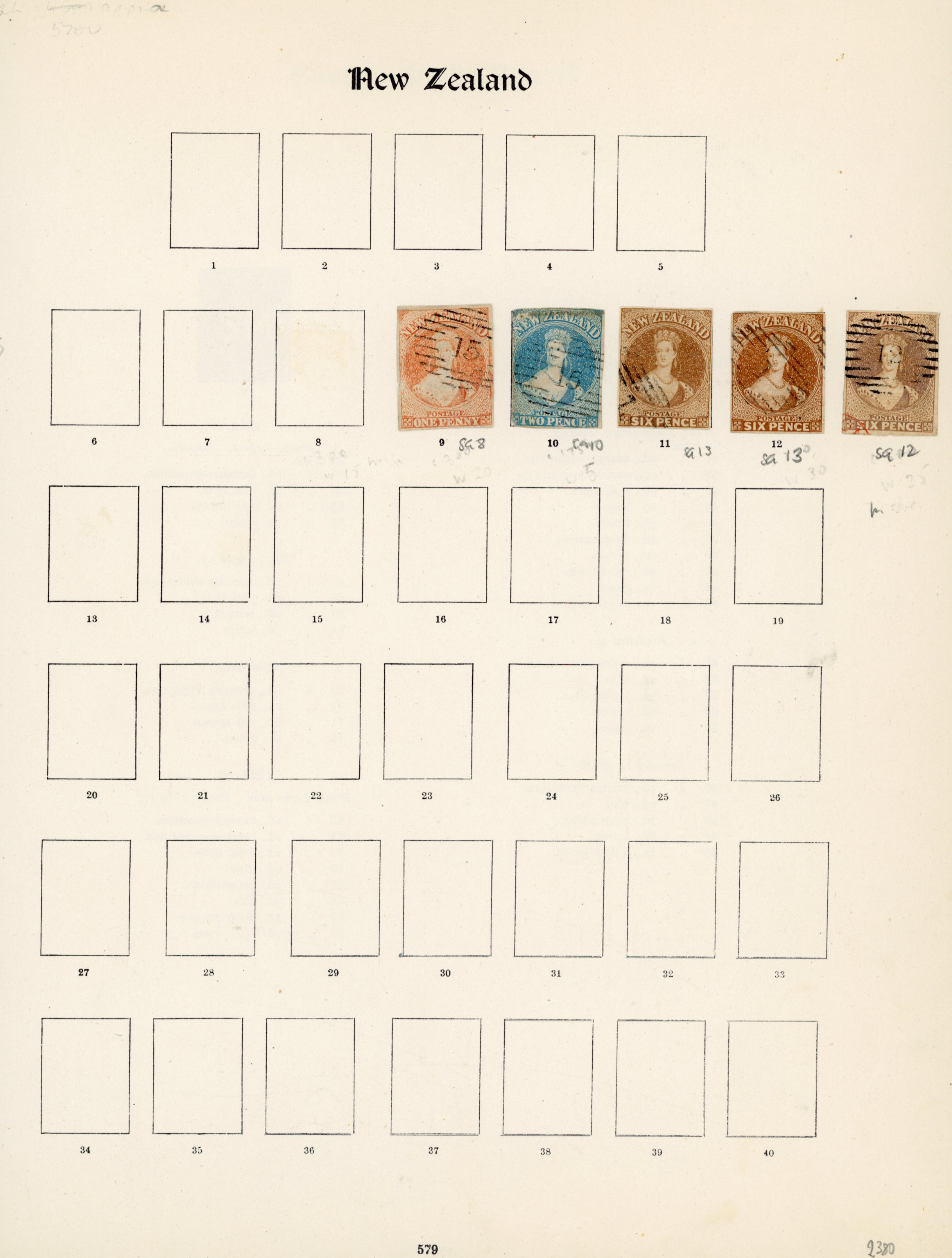 1855-63 used range of Chalon heads imperforate and perforated values to 1s (2) fair to fine (39)