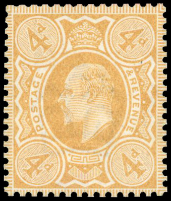 Great Britain SG 240var colour trial. 