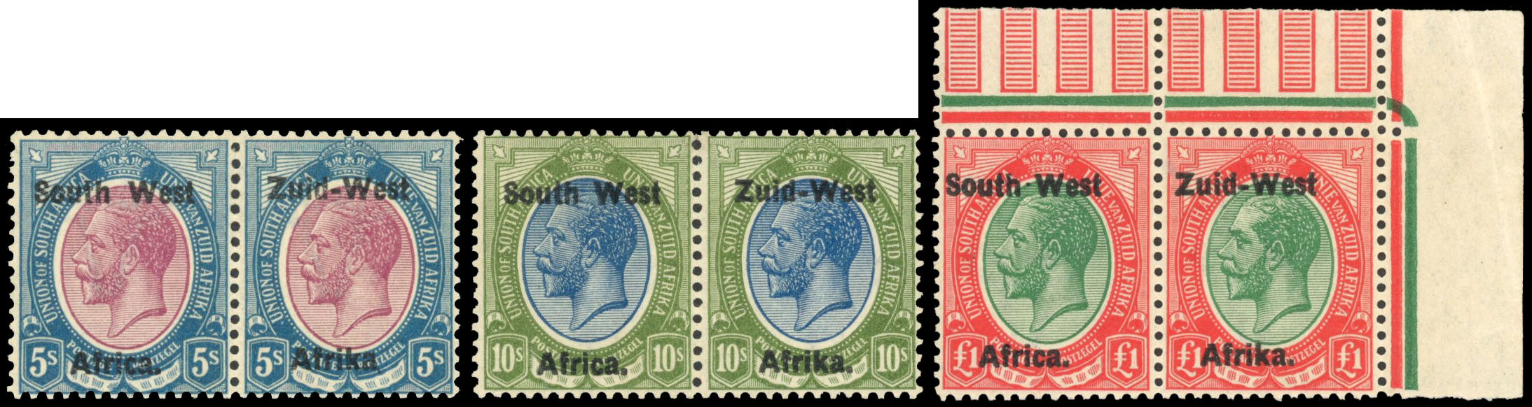 South West Africa SG 1-12 1923 set mint
