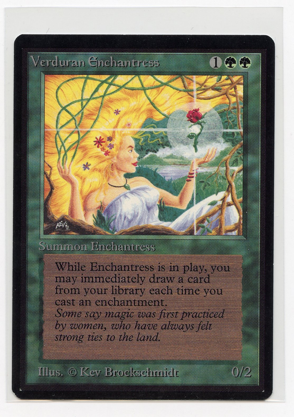 Verduran Enchantress - Beta (NM)