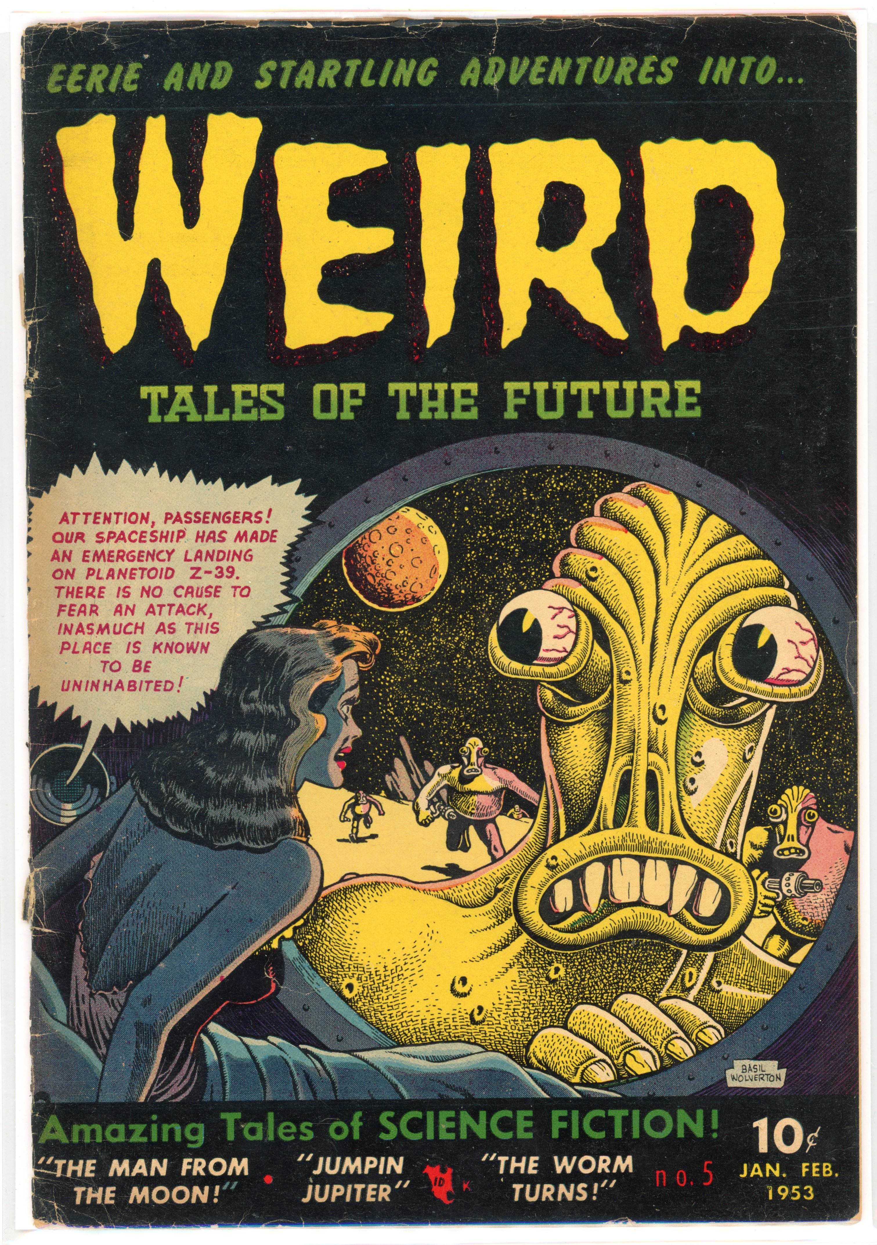 Weird Tales Of The Future #5 (Aragon, 1953)