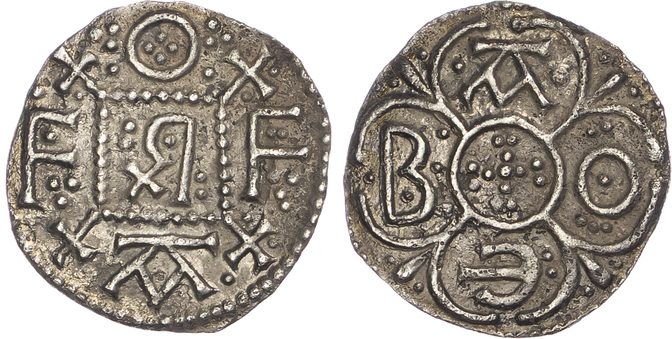 Mercia, Offa (757-796), AR Penny, 1.17gm., c.779-792/3, light coinage without portrait, Canterbury, Eoba.
