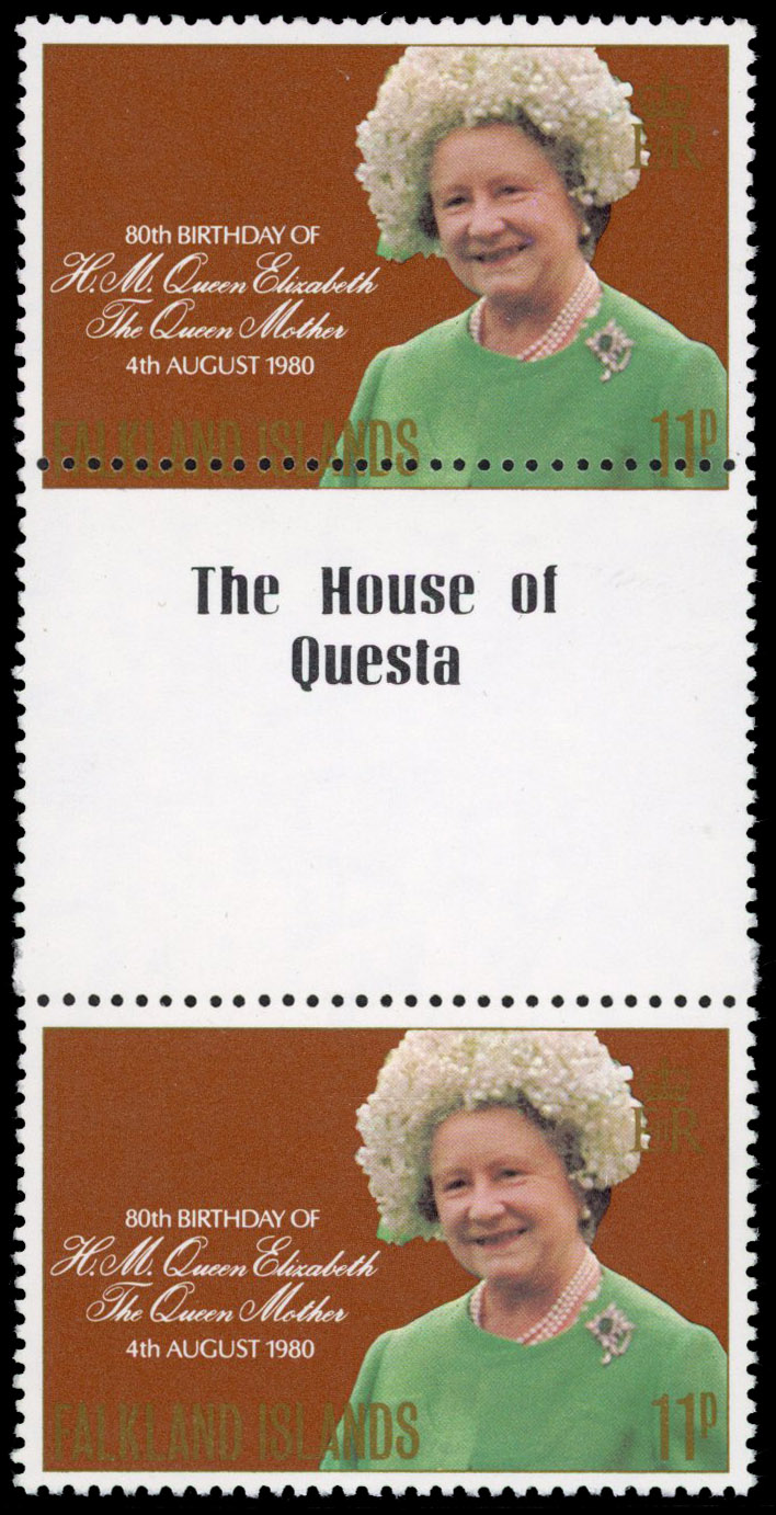 Falkland Islands SG 383 var mint