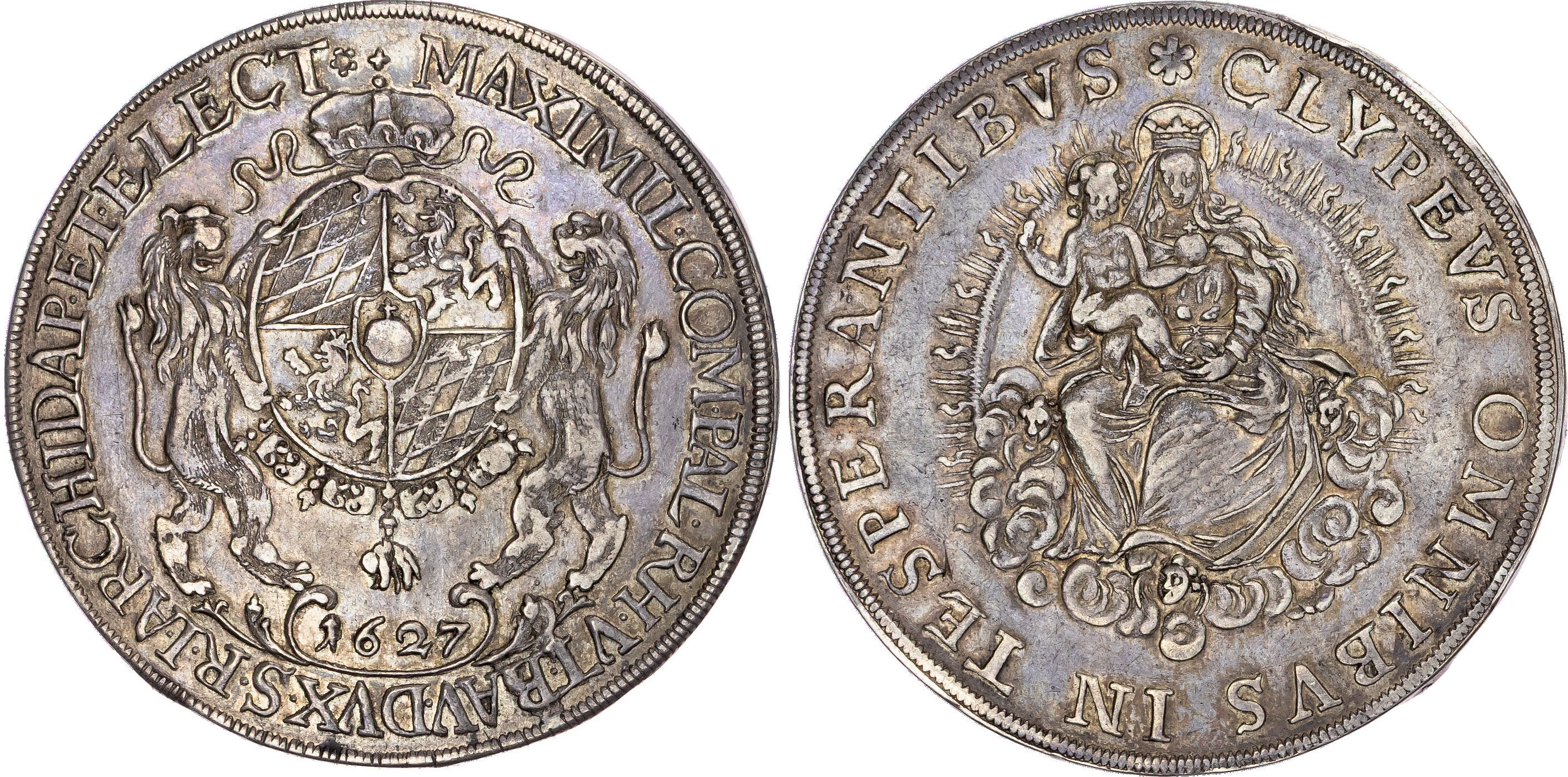 Germany, Bavaria, Maximilian I (1623-1651), silver Taler, 1627