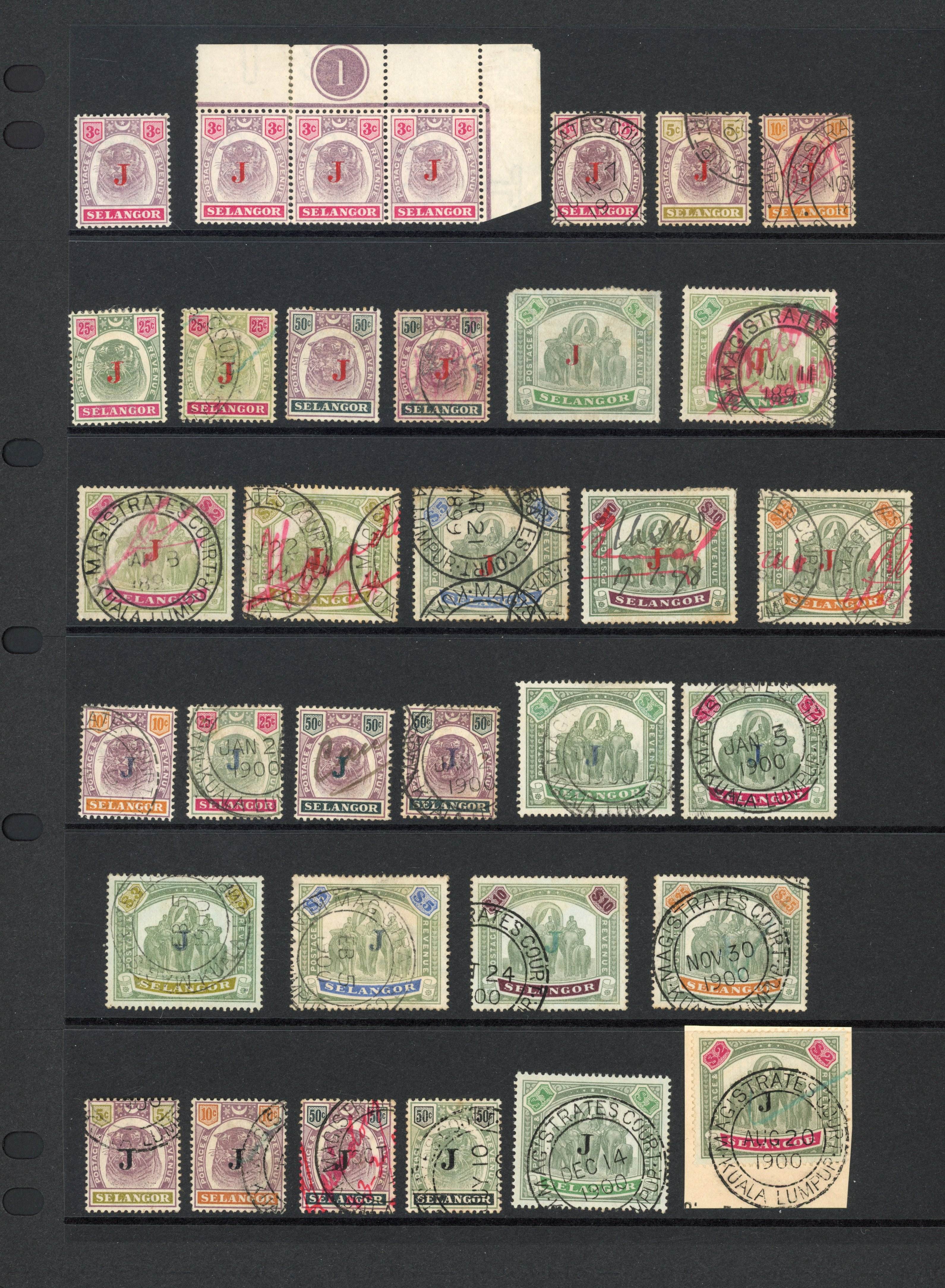 Selangor Judicial 1897-1904 complete collection