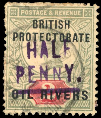 Niger Coast SG 9 used