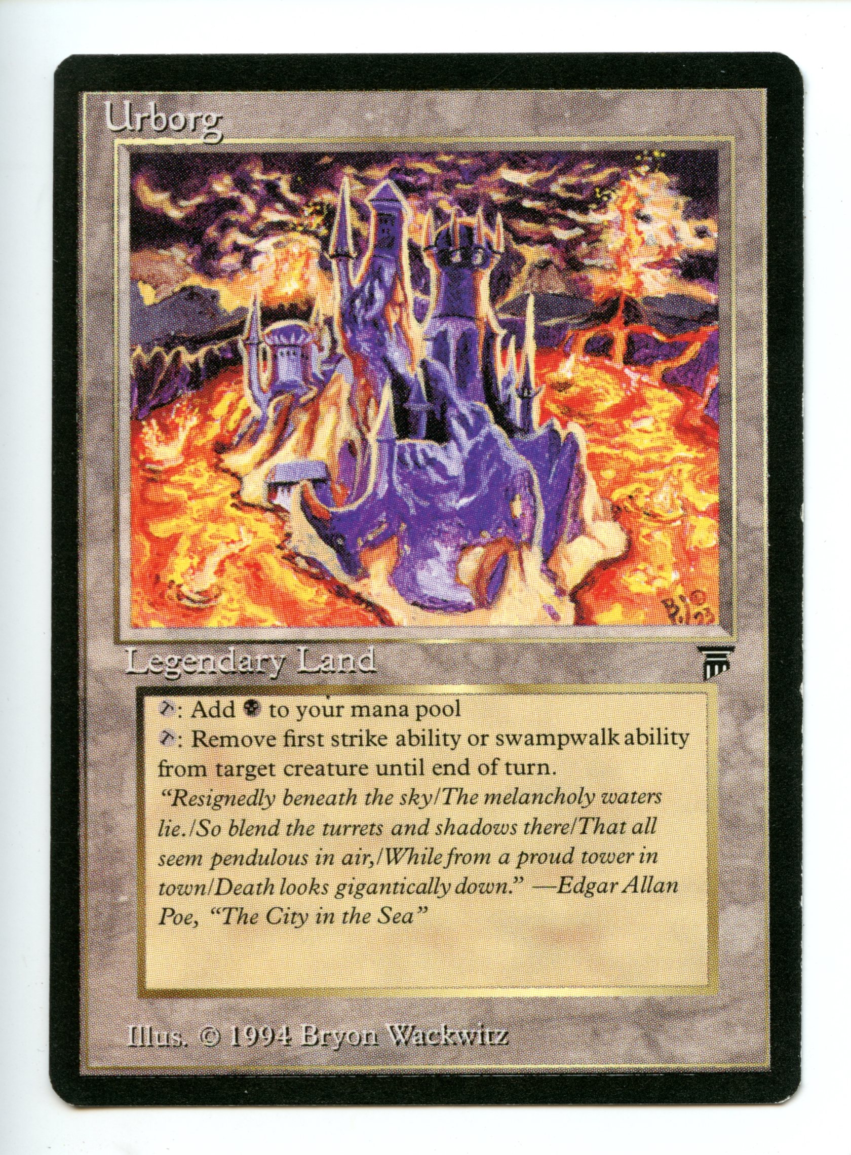 Magic the Gathering - Urborg  - Legends - Moderately Played