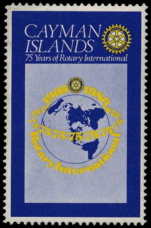 1980 Rotary 75th Anniversary 50c error with...