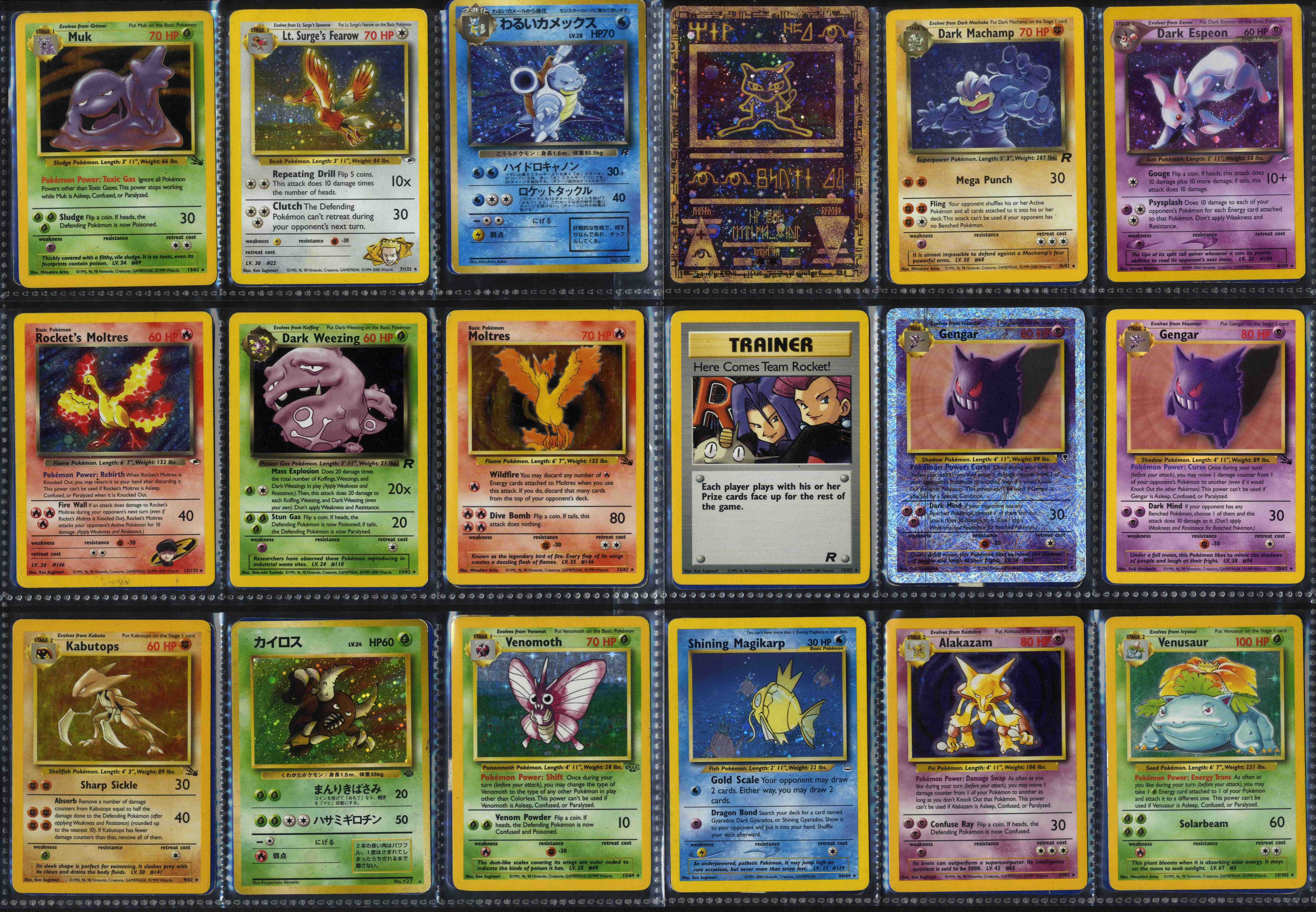 Pokemon TCG Base to Neo Collection