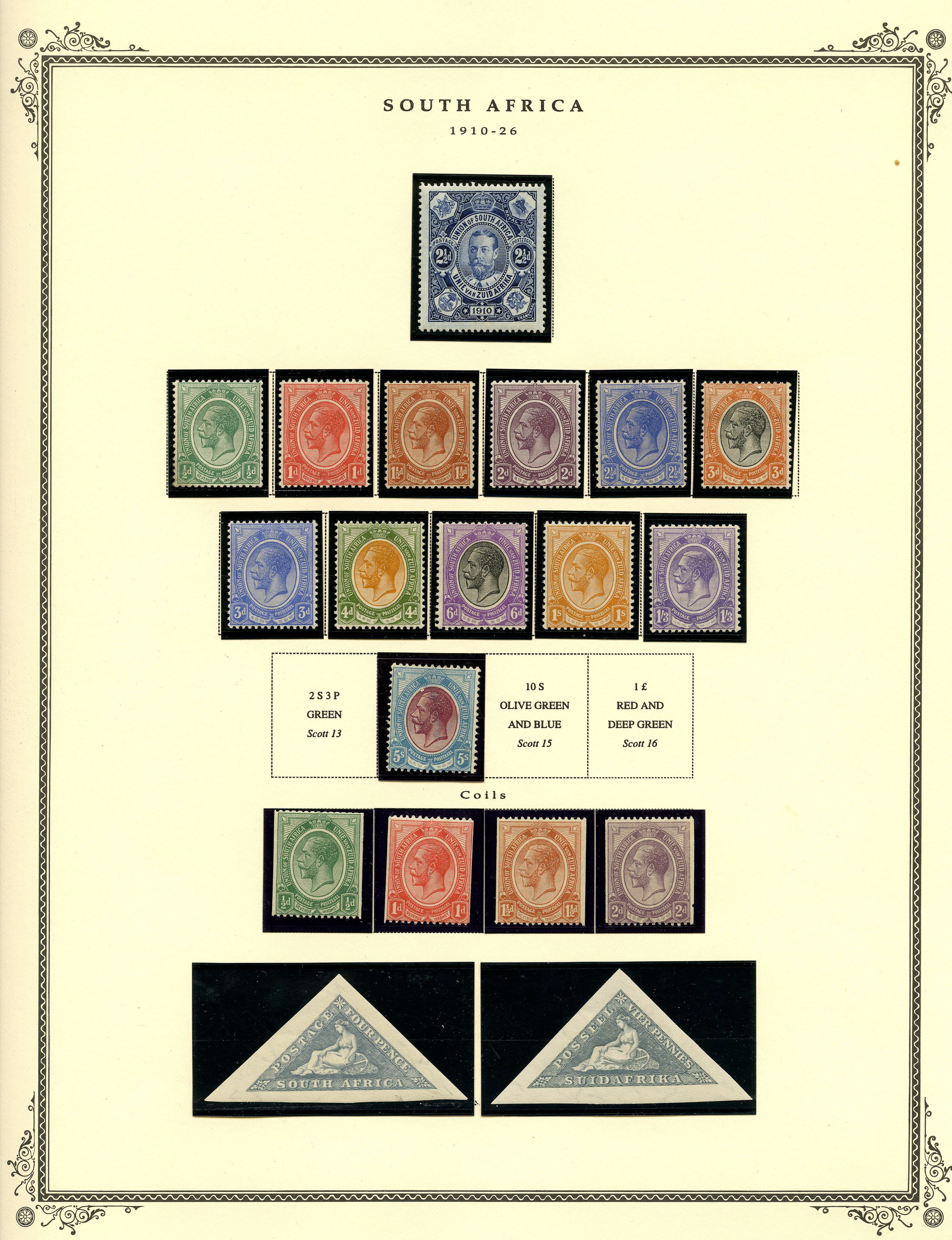 1910-84 mint and used collection arranged...