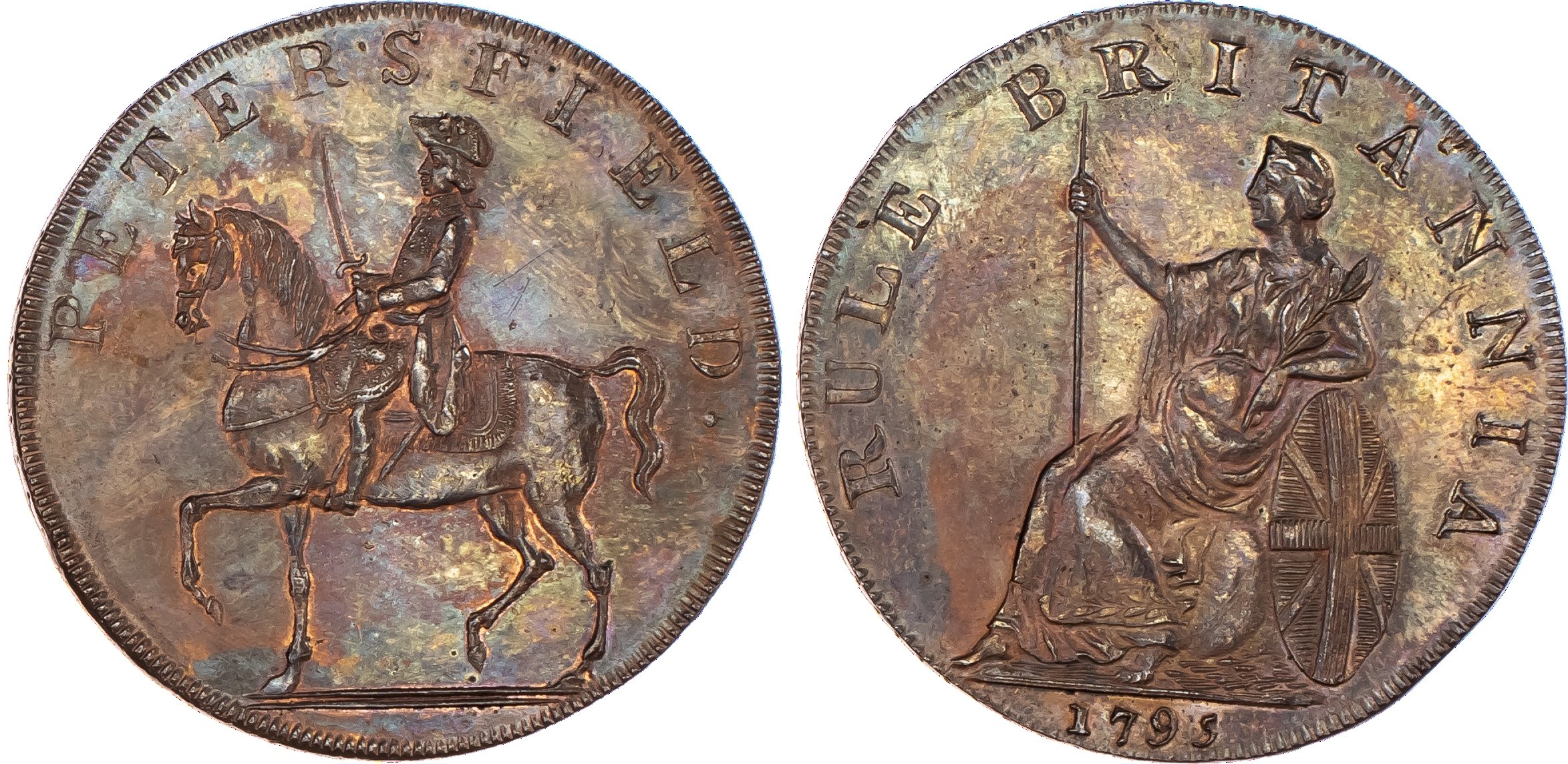 Petersfield, General Circulation Halfpenny...