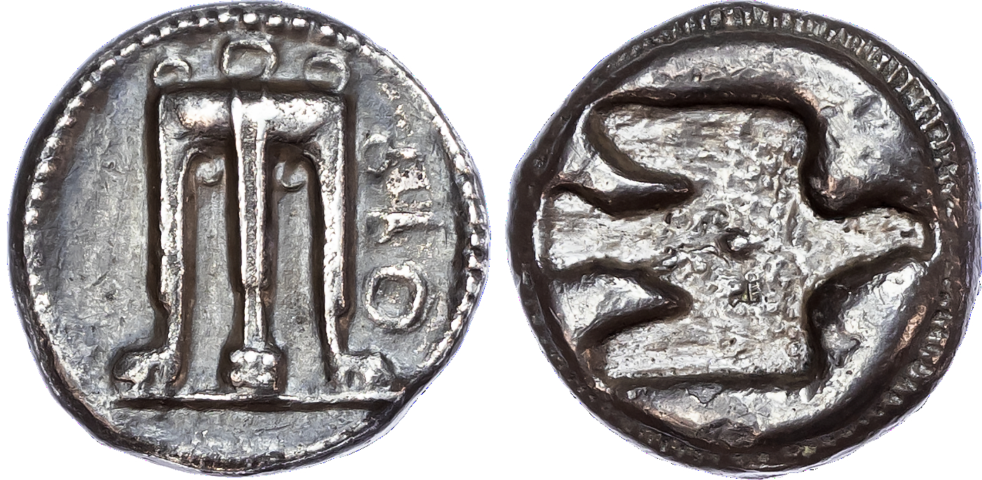 Bruttium, Kroton (c. 480-430 BC) AR Nomos, 7.94g.