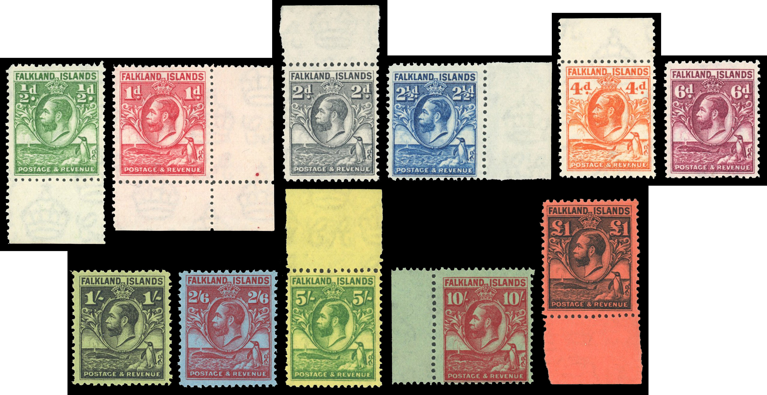 Falkland Islands SG 116-26 set unmounted